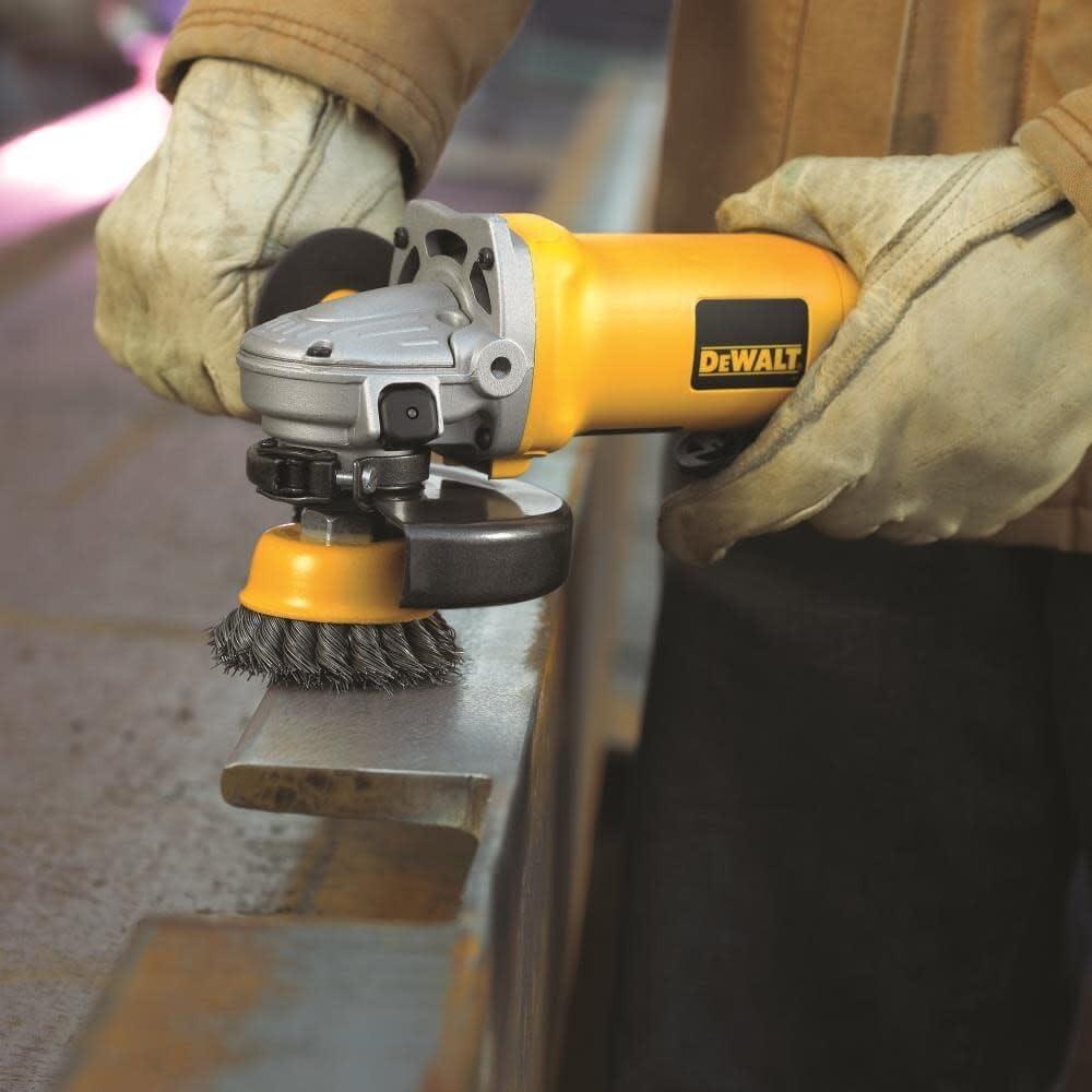Cepillo de copa trenzado DeWalt DW4910 3" Acero al carbono