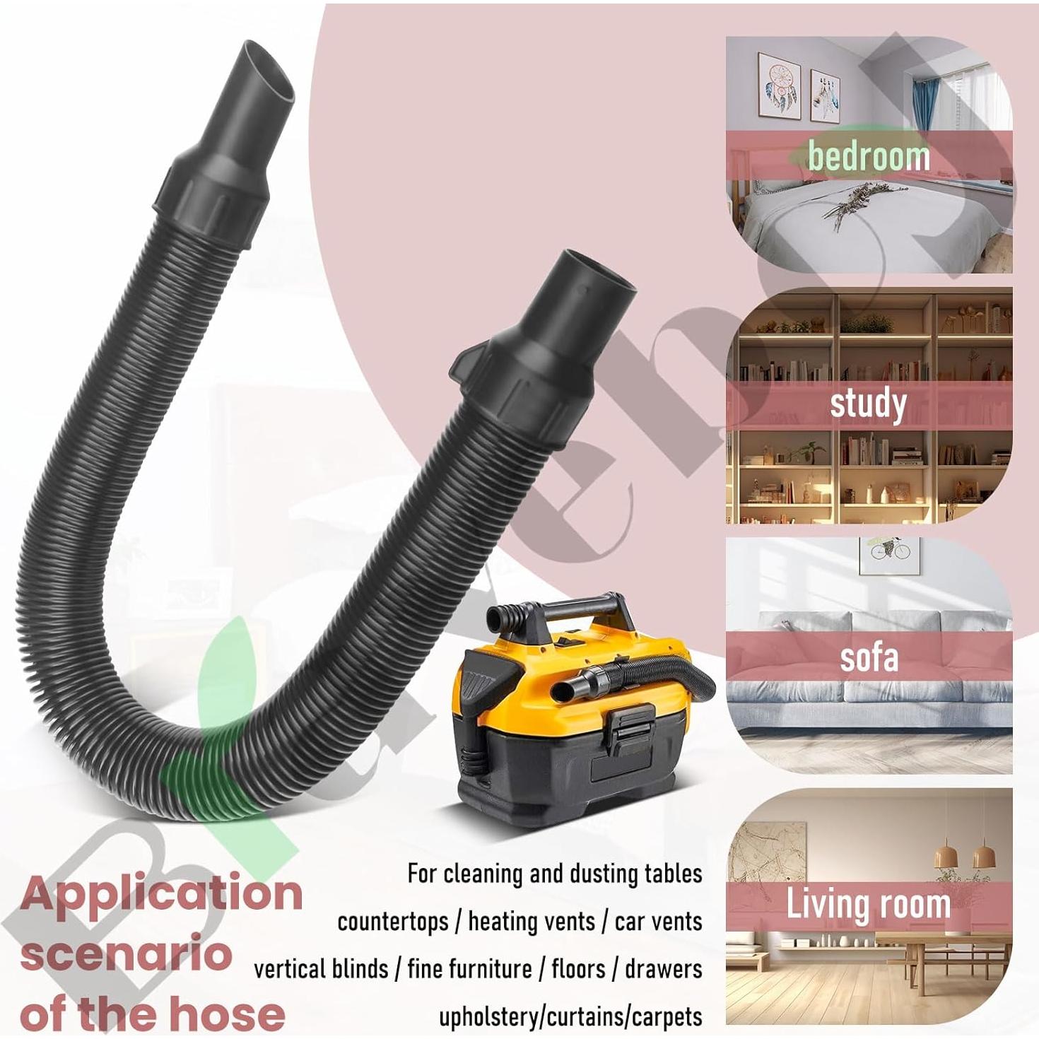 Conjunto de Manguera de Reemplazo Braveboy 5140128-68 para Aspiradora D-eWalt