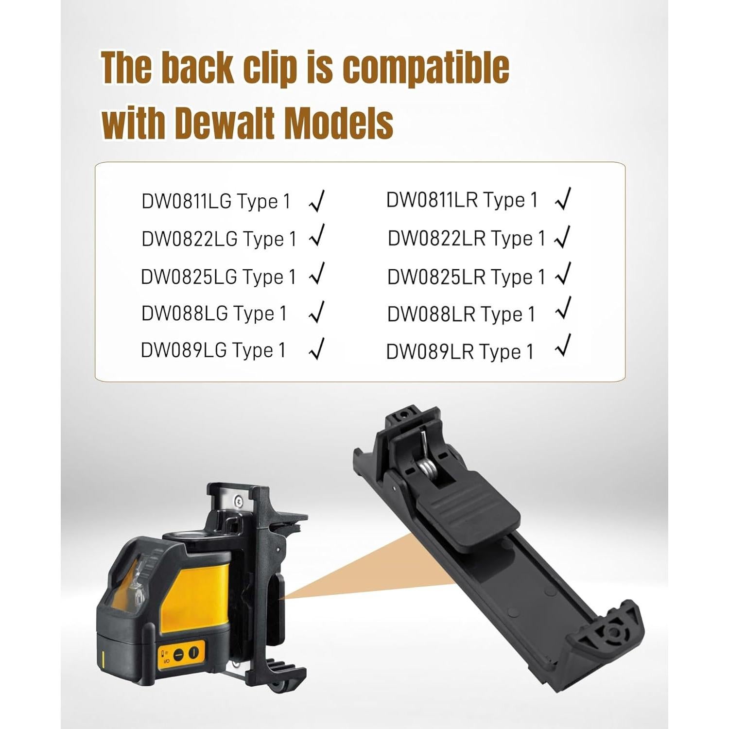 Soporte de Nivel de Montaje en Pared Maigoo N425527 Compatible DeWalt