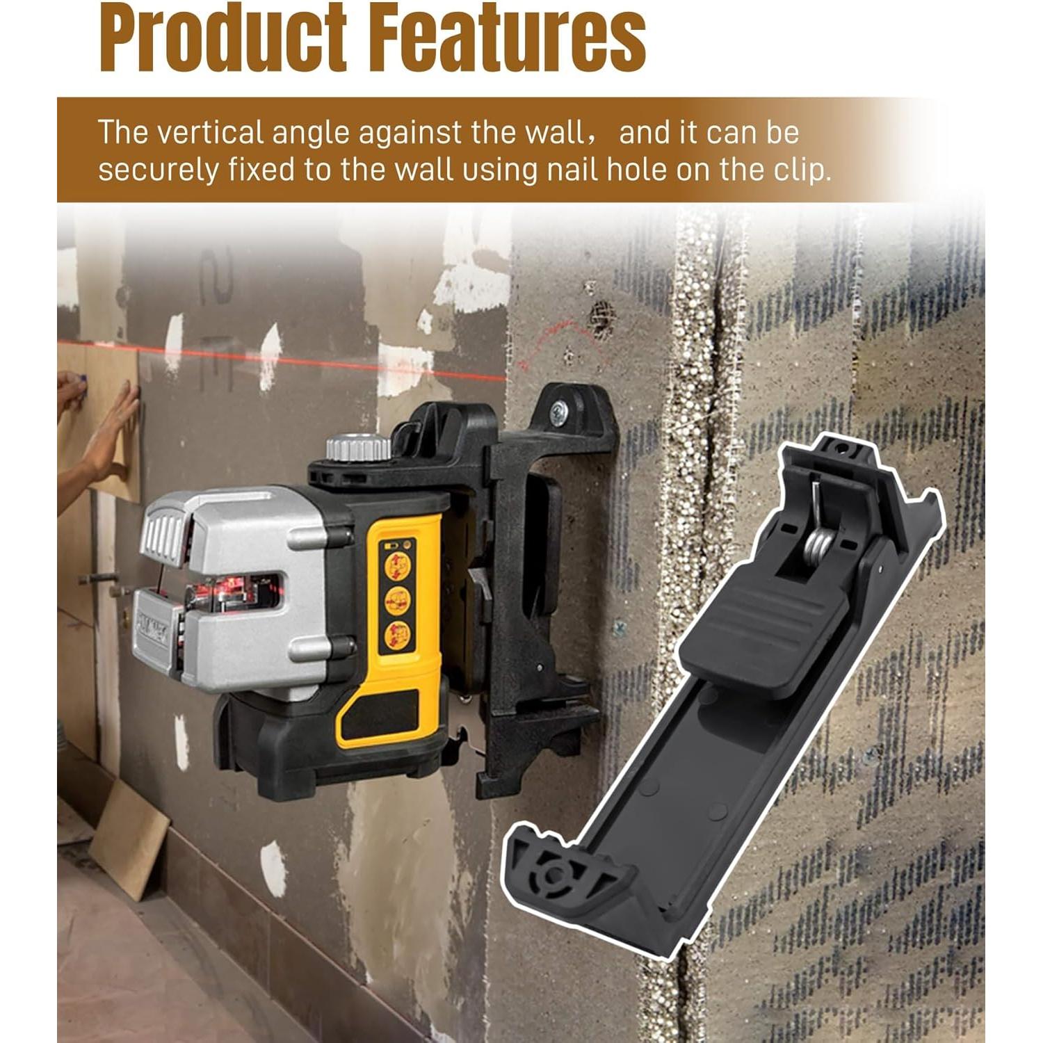 Soporte de Nivel de Montaje en Pared Maigoo N425527 Compatible DeWalt