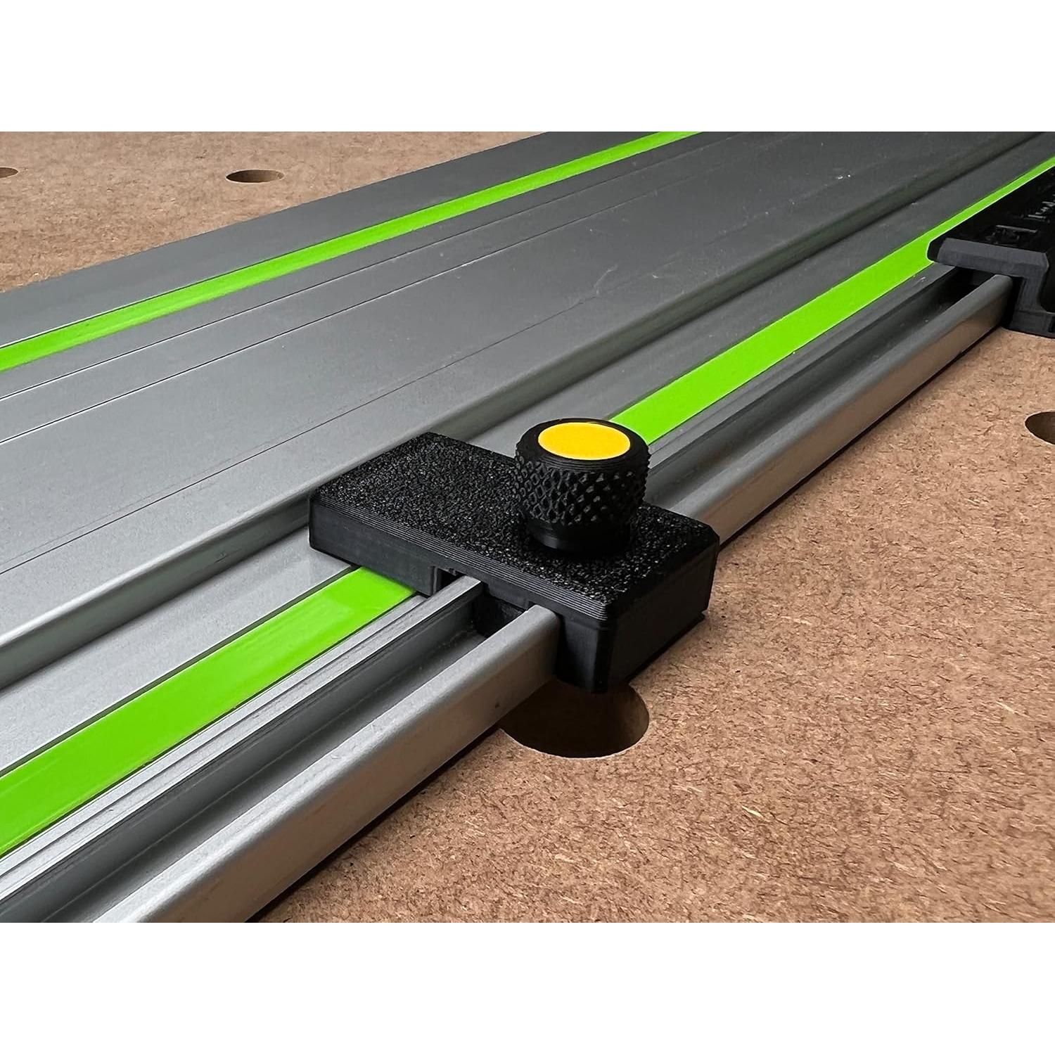 Adaptador de riel guía ToolCurve para router Dewalt - Hecho en EE. UU.