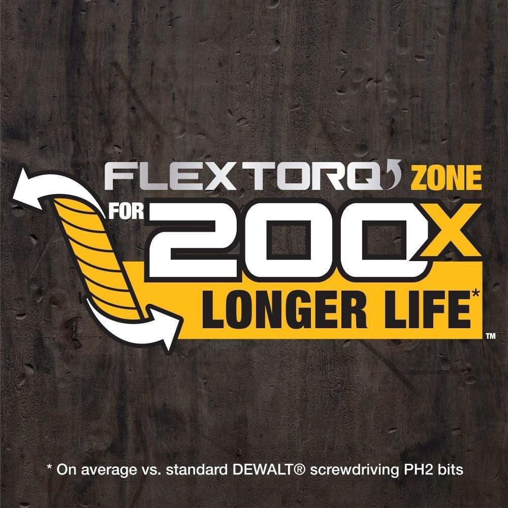 Punta Phillips #2 DEWALT DWA2PH2IR2S 2 Piezas Multicolor