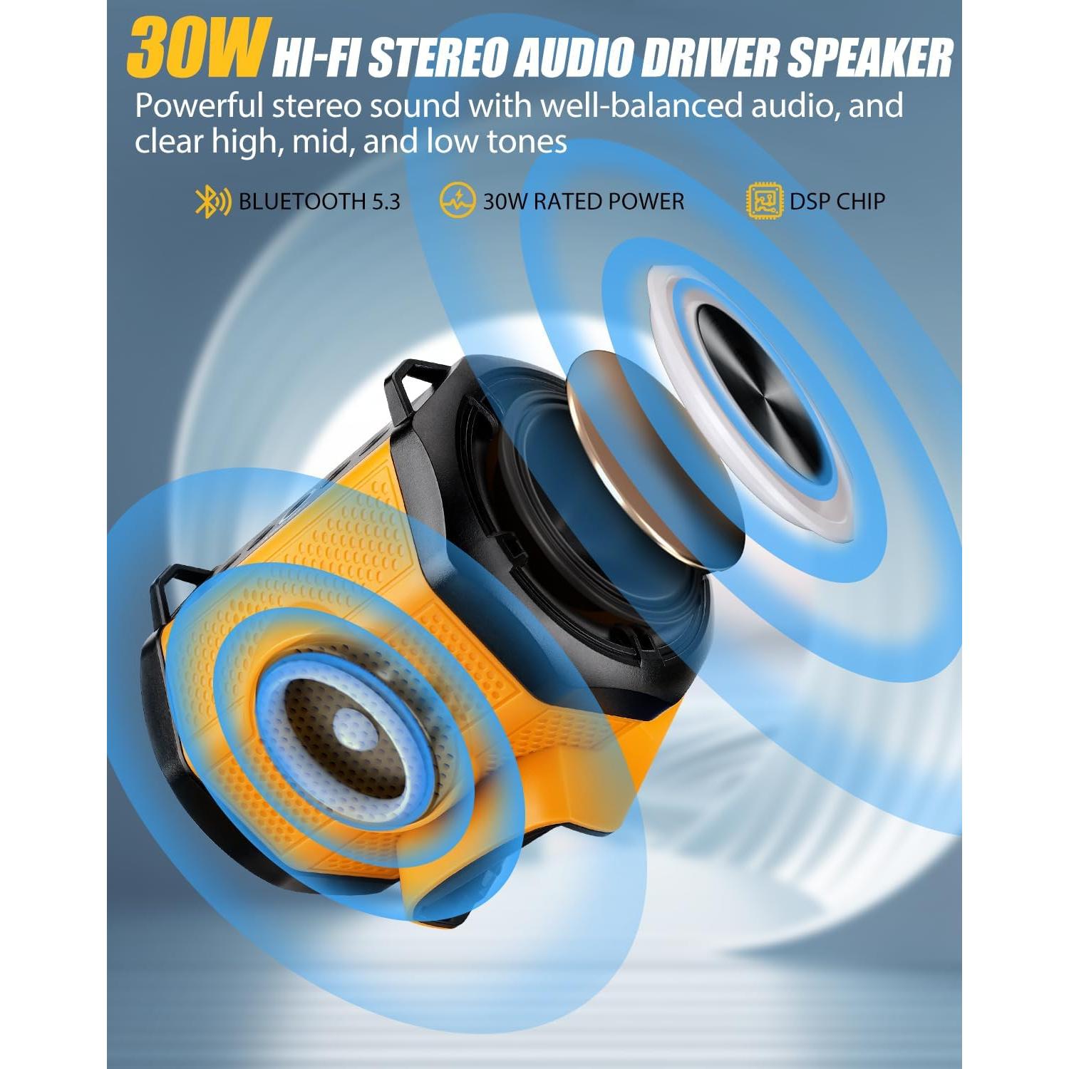 Altavoz Bluetooth Taingwei YXDZ-007 30W Inalámbrico