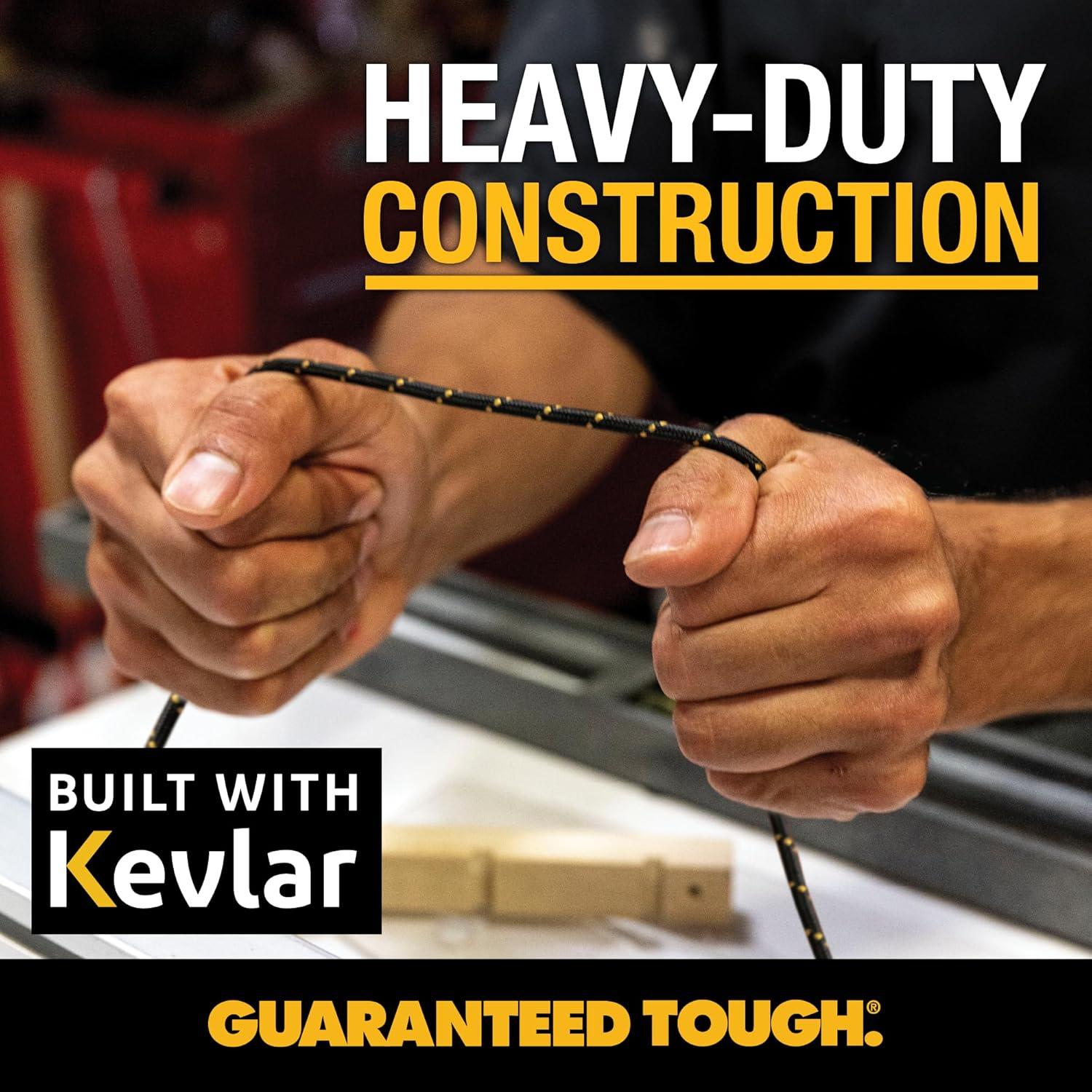 Cable de Carga 2en1 DEWALT USB-C 1.83m Carga Rápida 60W