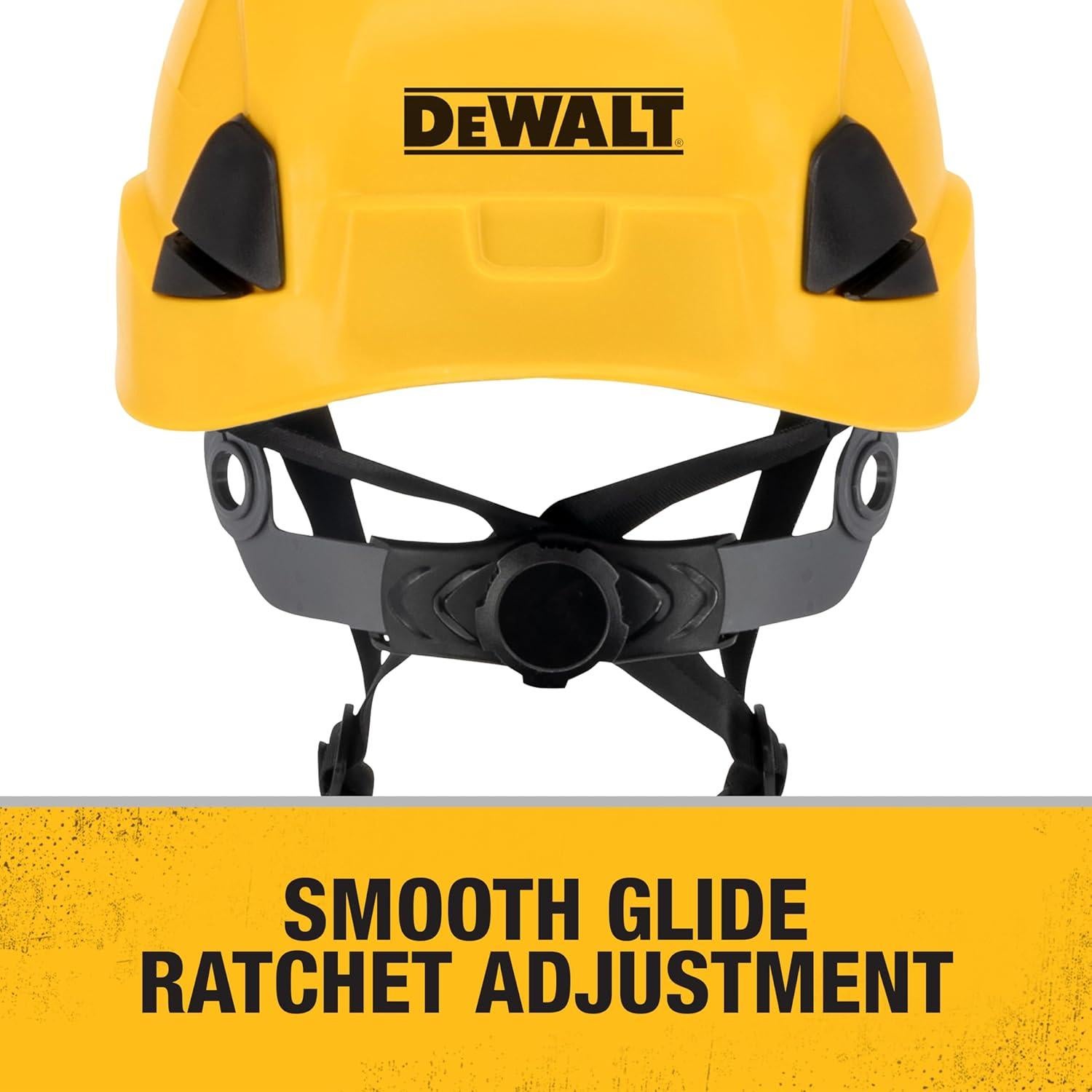 Casco de Seguridad DEWALT DPG22 Tipo II Clase E Amarillo