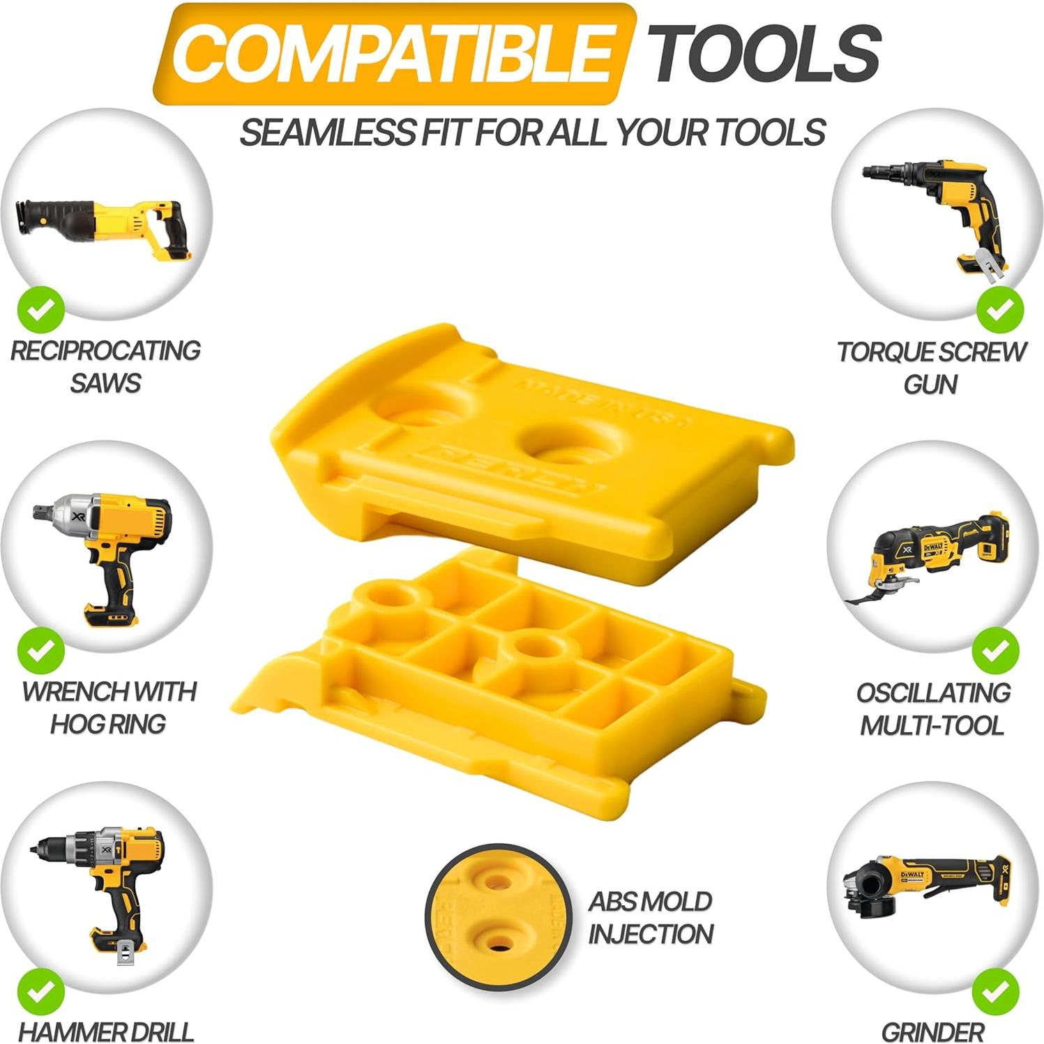 Soporte de Herramientas DeWalt 20v/60v - Paquete de 3