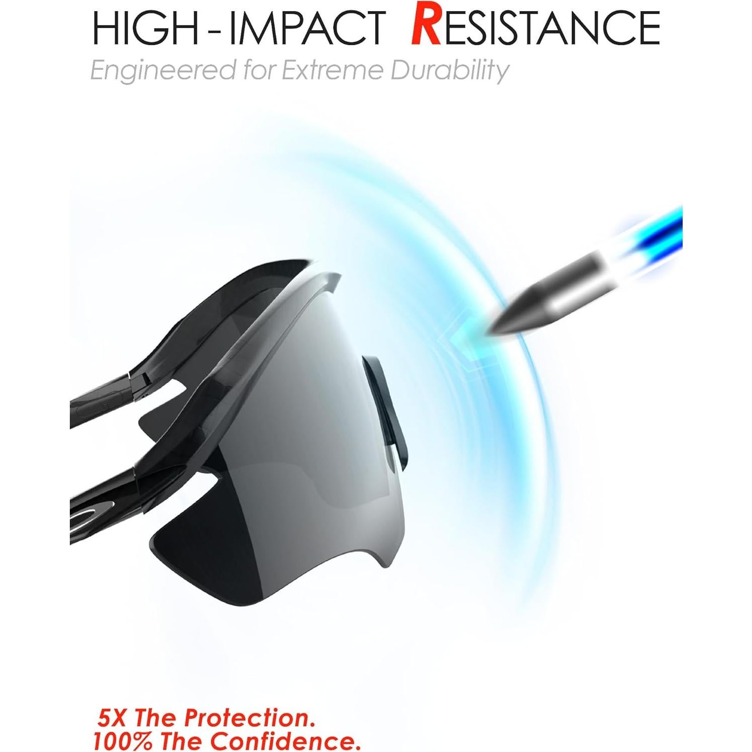 Lentes de Reemplazo Polarizados Vonxyz para Ray-Ban 50mm