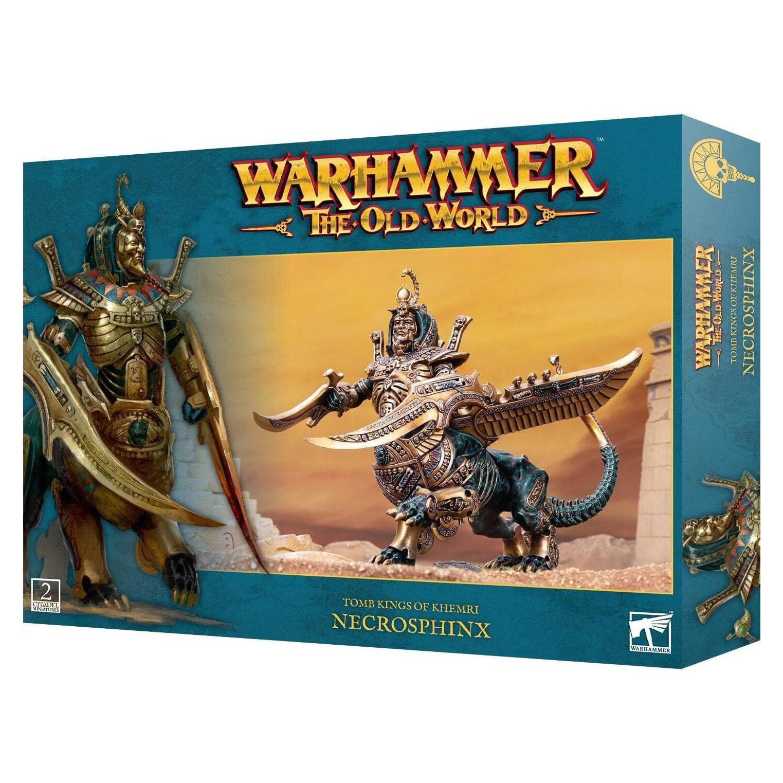 Necrosphinx Warhammer Khemri 340g Miniatura sin pintar