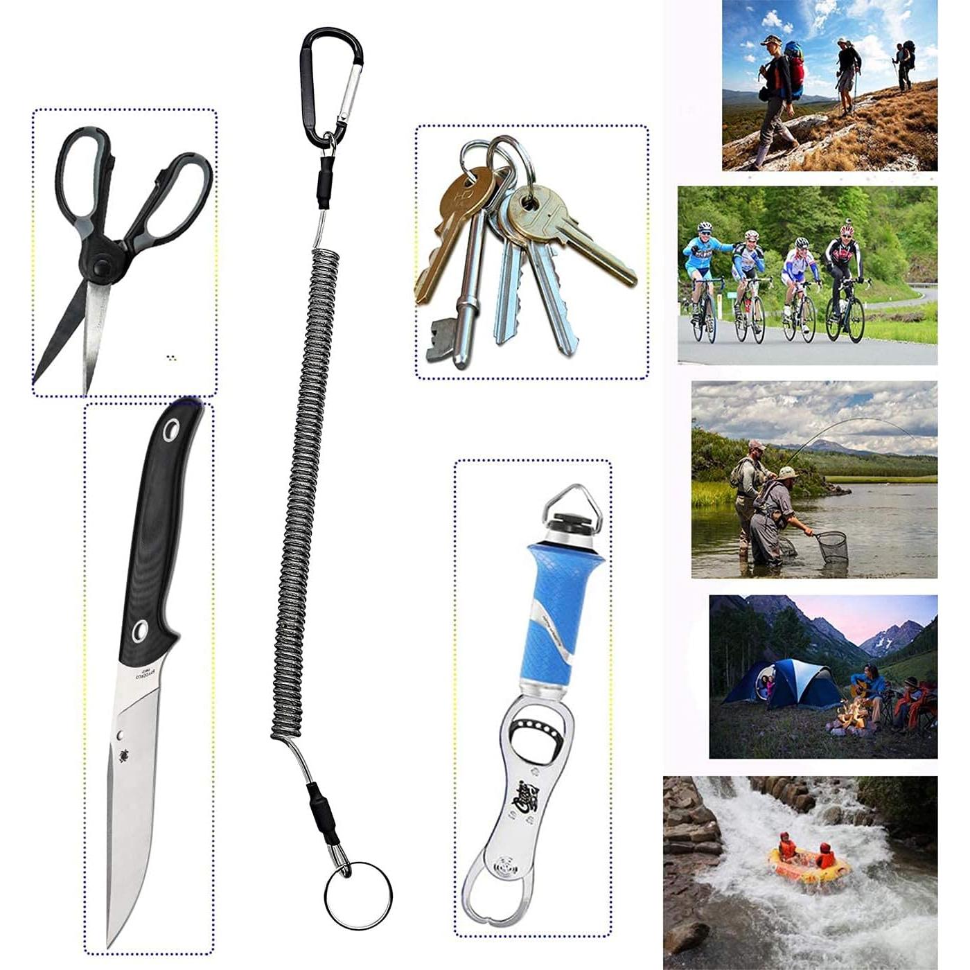 Lanyard de Pesca BB Hapeayou 7 Piezas Resistente 149,86 cm