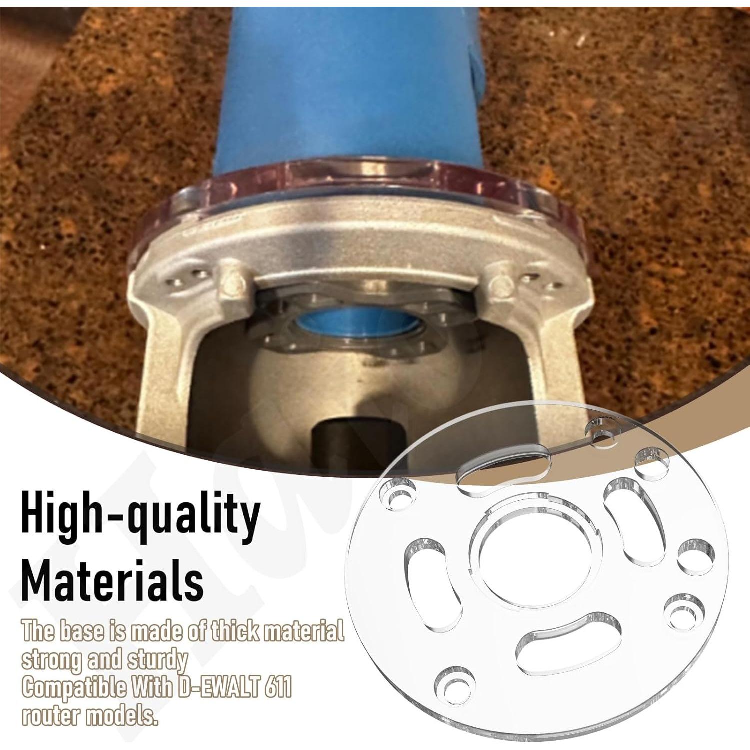 Base Subdel Router DNP613 Transparente para D-EWALT 611