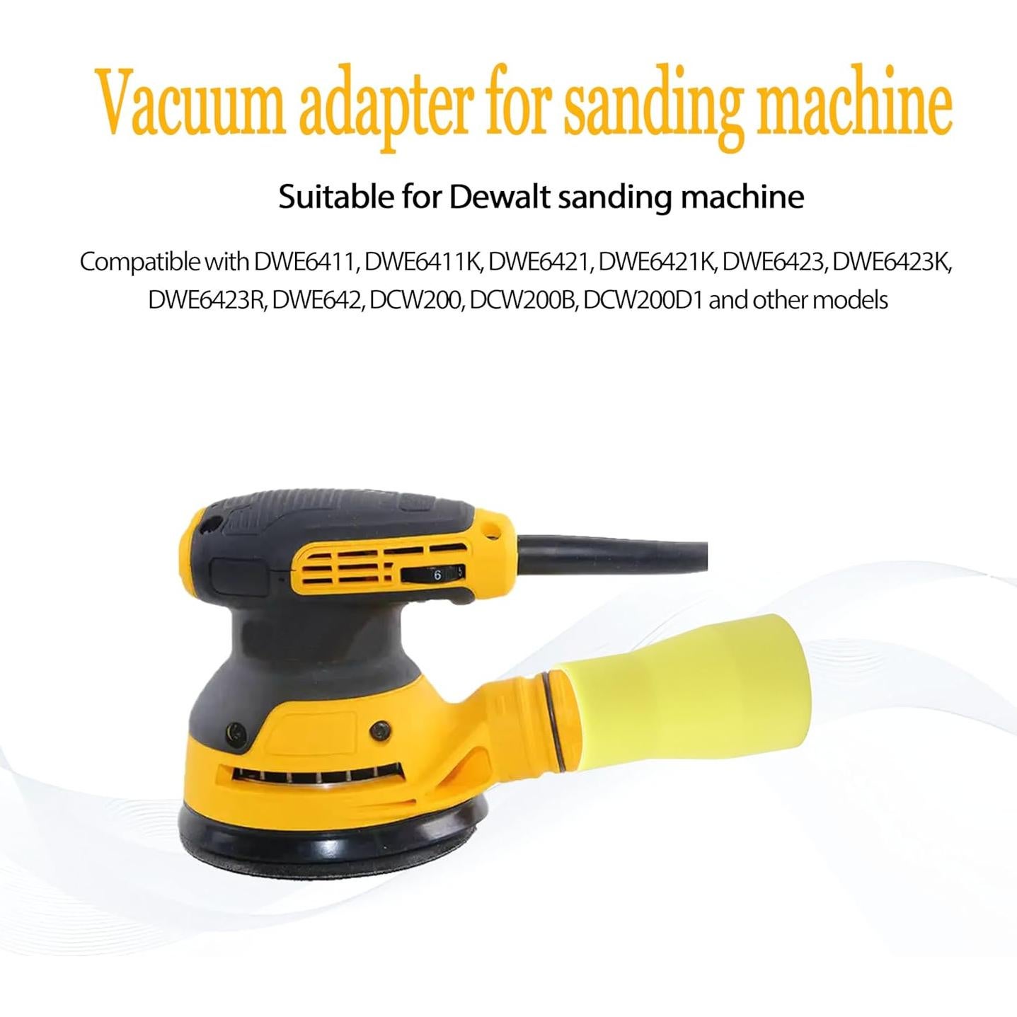 Adaptador de Vacío Dewalt DWV9000 para Lijadora 32 mm