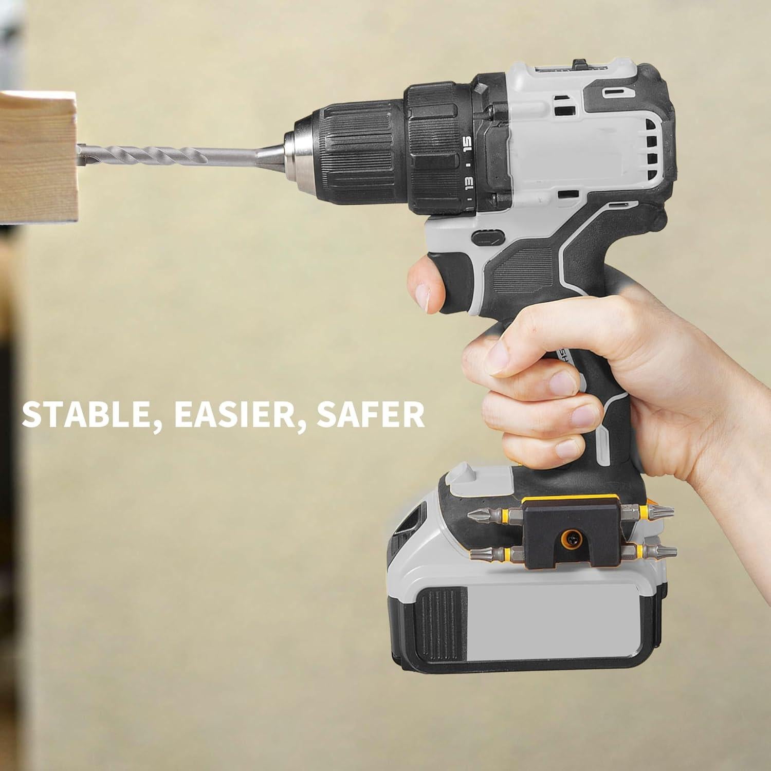 Soporte de Brocas Uniqwamo para Taladro Dewalt 20V - 2 Piezas