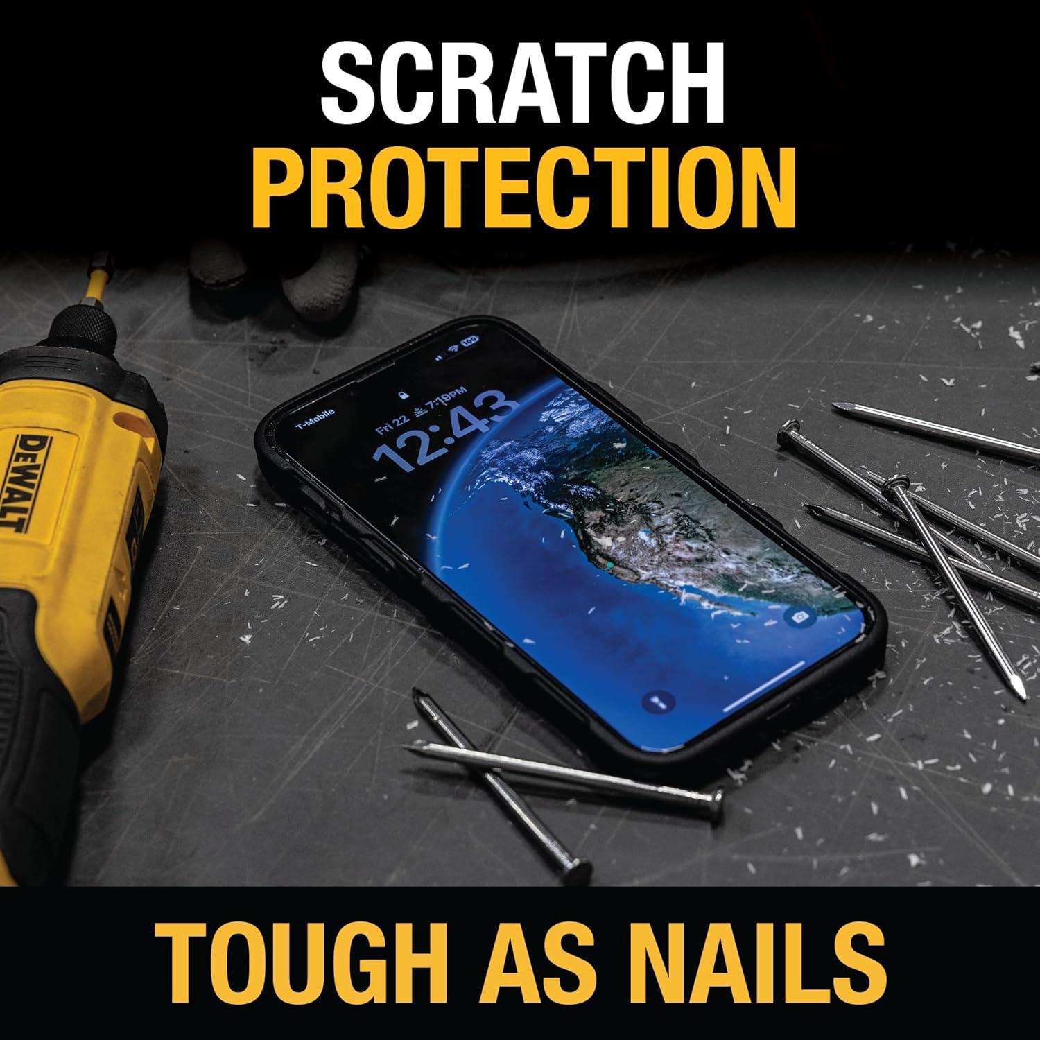 Protector de Pantalla DEWALT para iPhone 16 Pro - Vidrio Templado