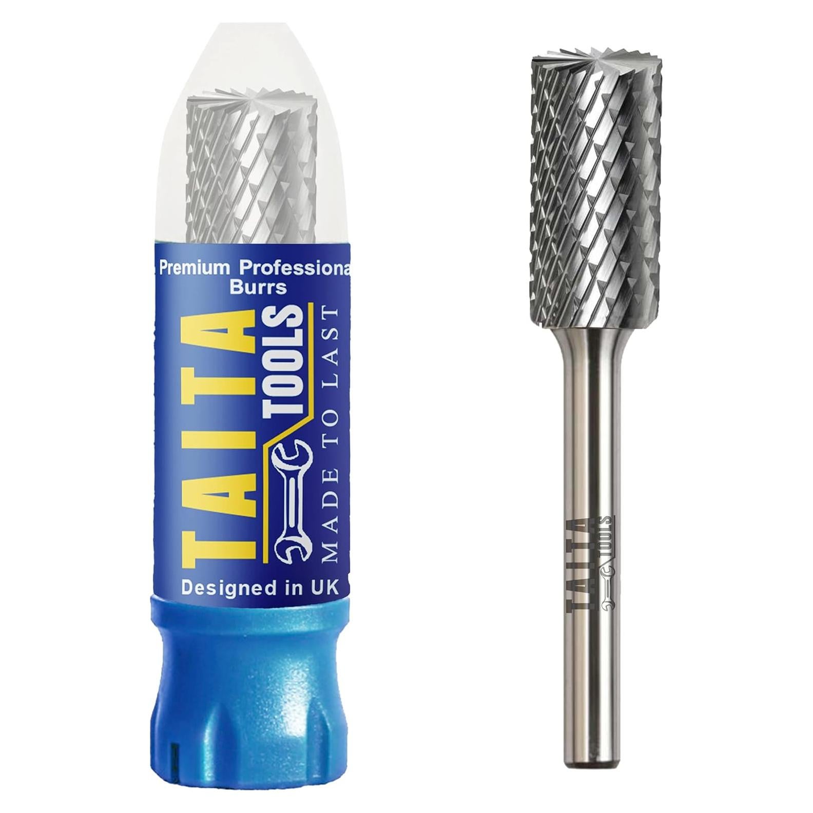 Fresa de Carburo TaitaTools 1/4" Doble Corte 12.17mm