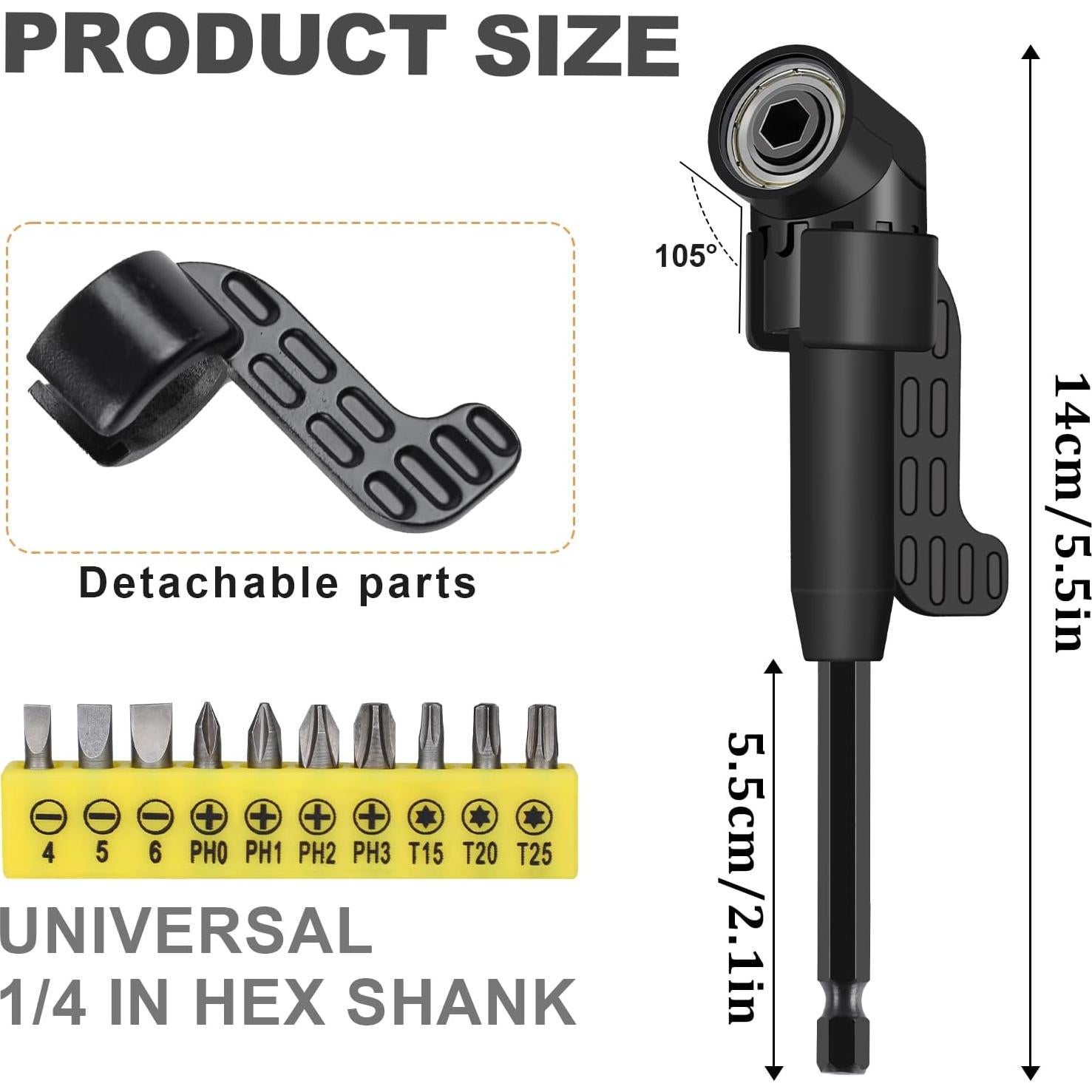 Juego de Brocas Flexibles 17 Pcs Dualshine con Accesorios