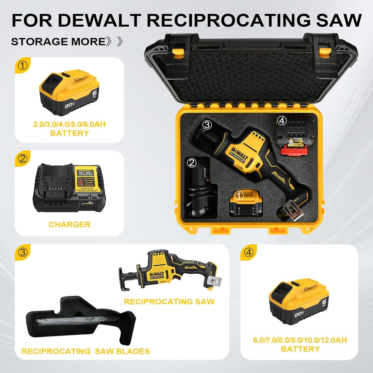 Estuche Duro Impermeable HOSOCASE para Sierra Dewalt 20V