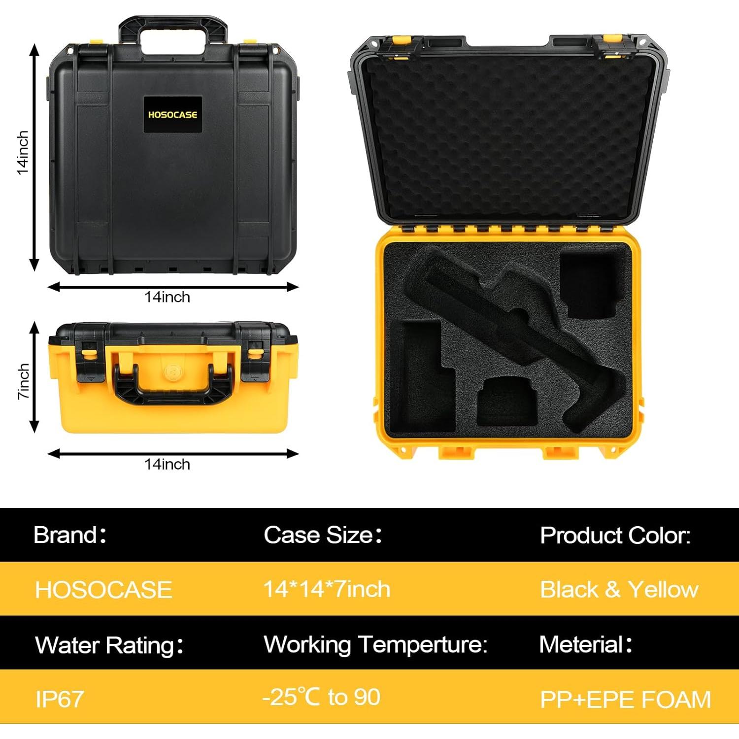Estuche Duro Impermeable HOSOCASE para Sierra Dewalt 20V