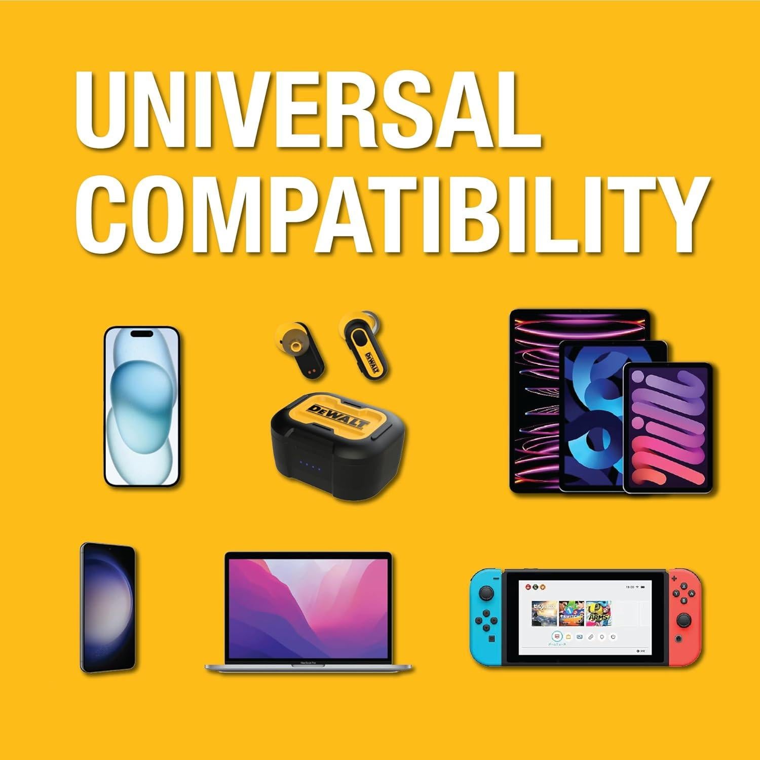 Cable USB C a USB C DEWALT 60W 15.24 cm 2 paquetes