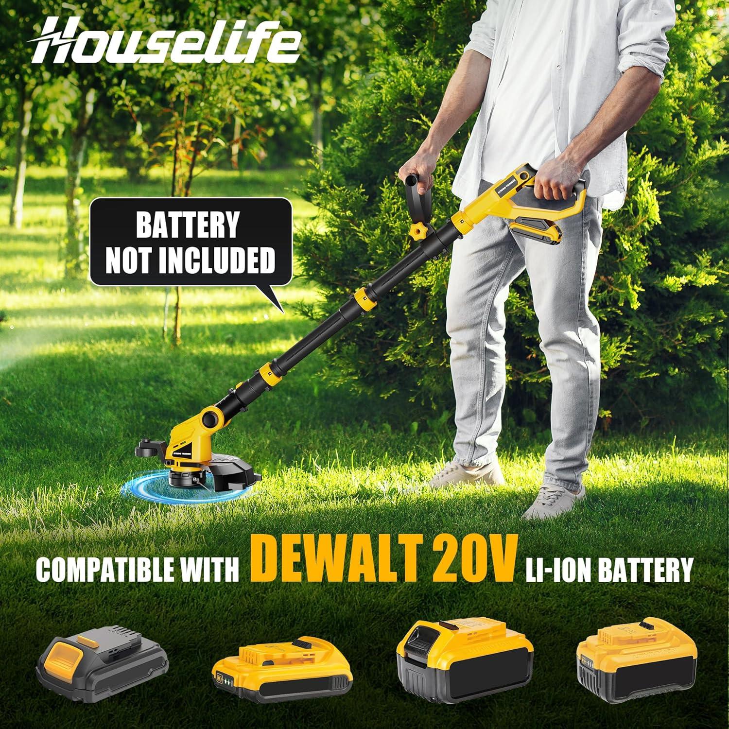 Kit Desmalezadora y Soplador Houselife 12" 20V Inalámbrico
