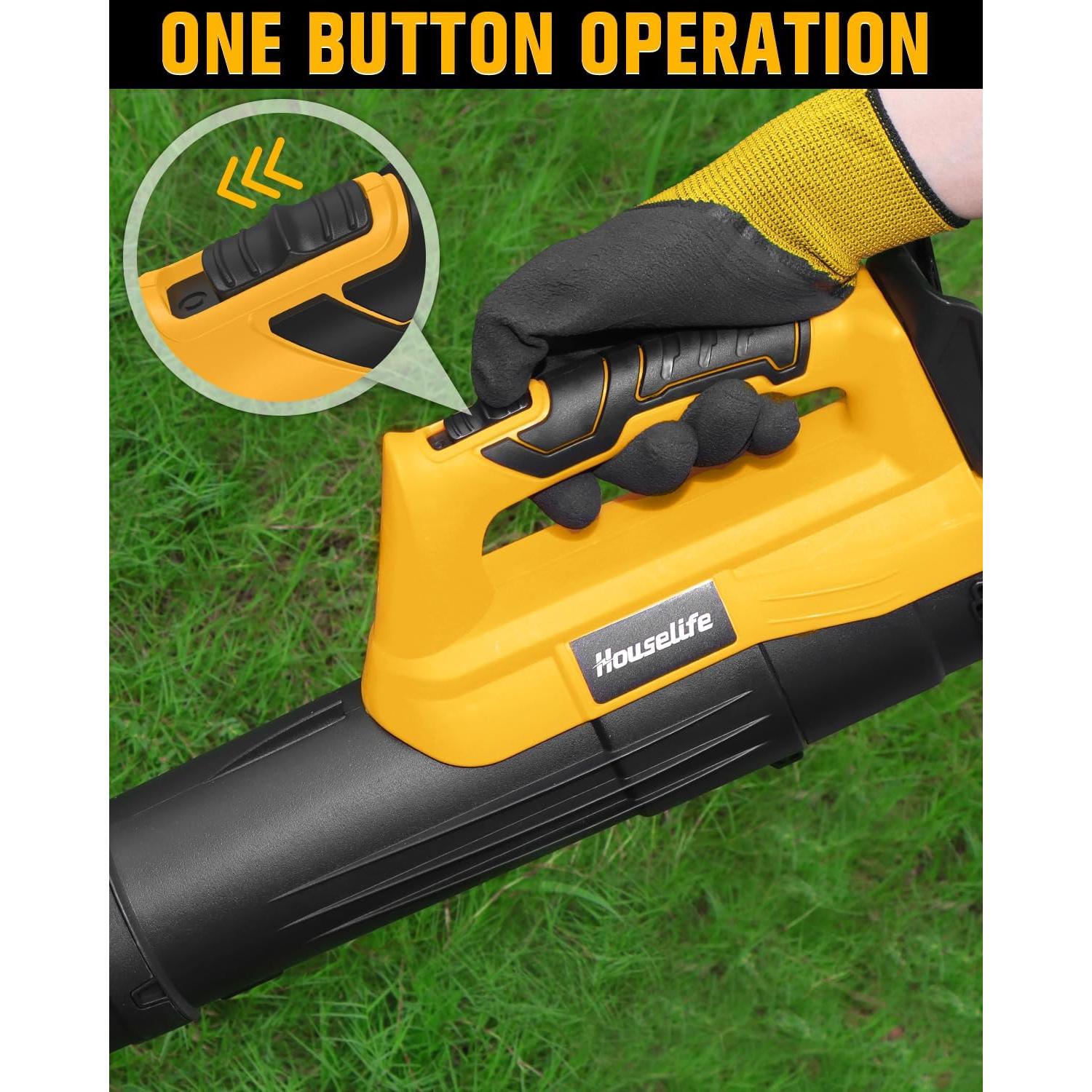 Kit Desmalezadora y Soplador Houselife 12" 20V Inalámbrico