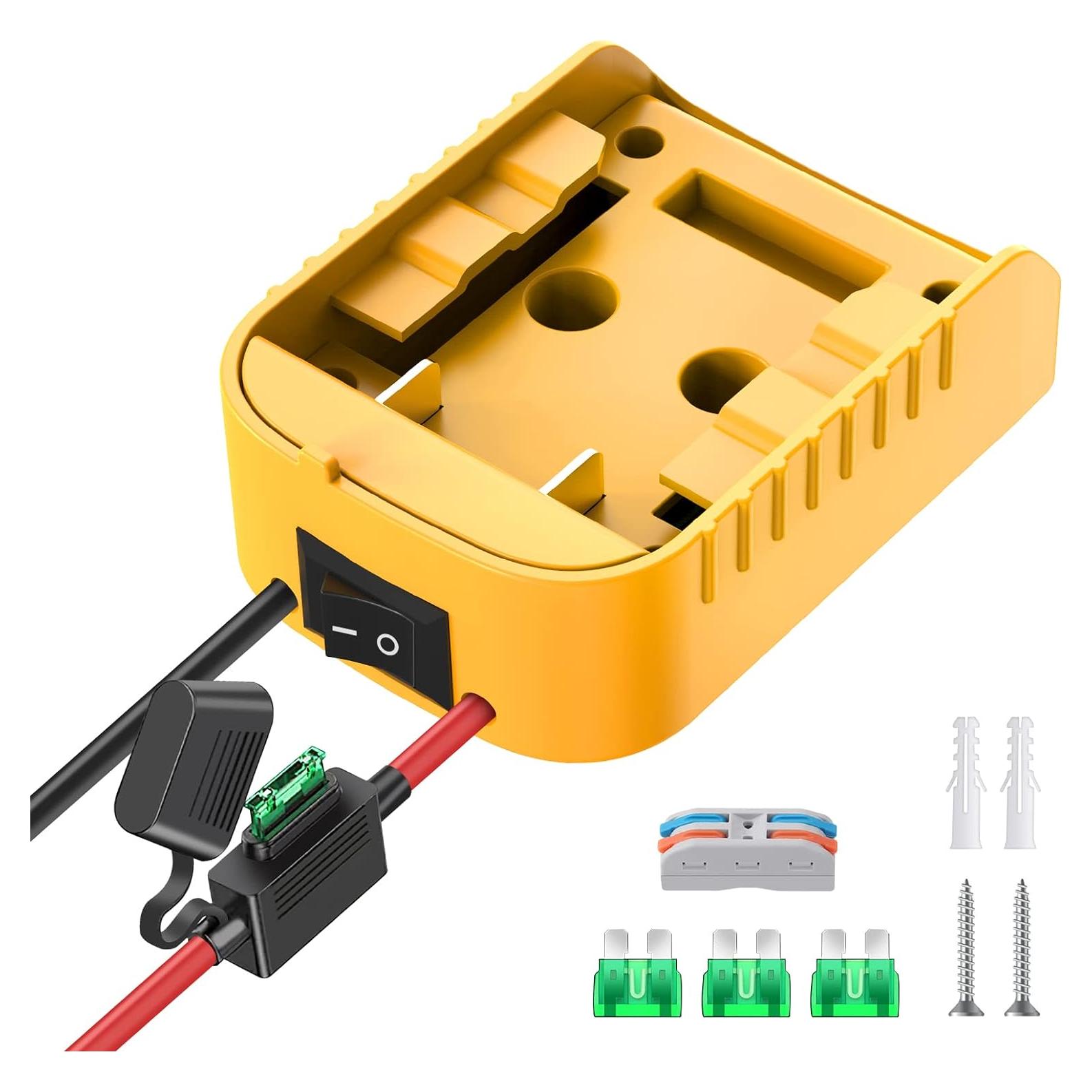 Adaptador Power Wheels CHoiKWong para batería Dewalt 20V