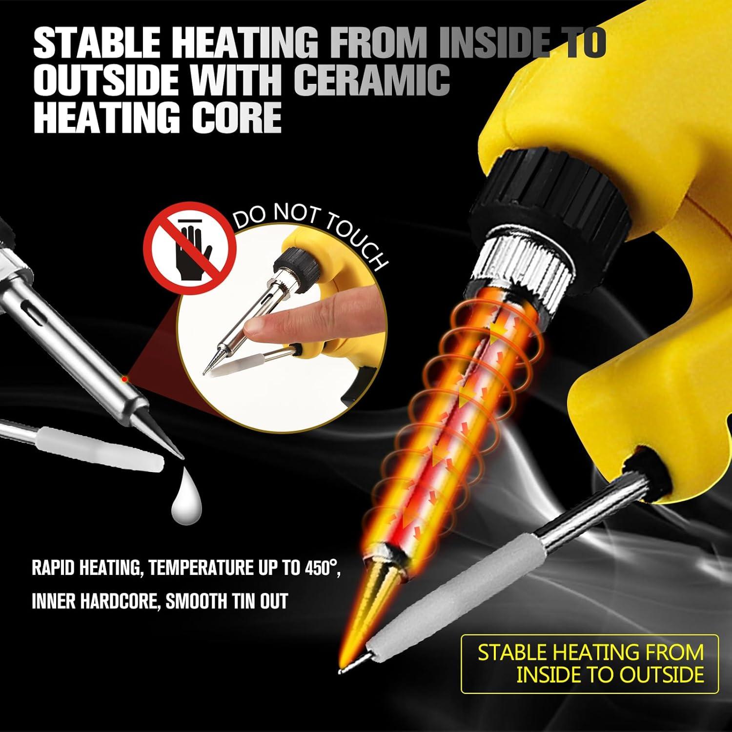 Kit Soldador Inalámbrico RexLeLXB 30W para Dewalt 20V