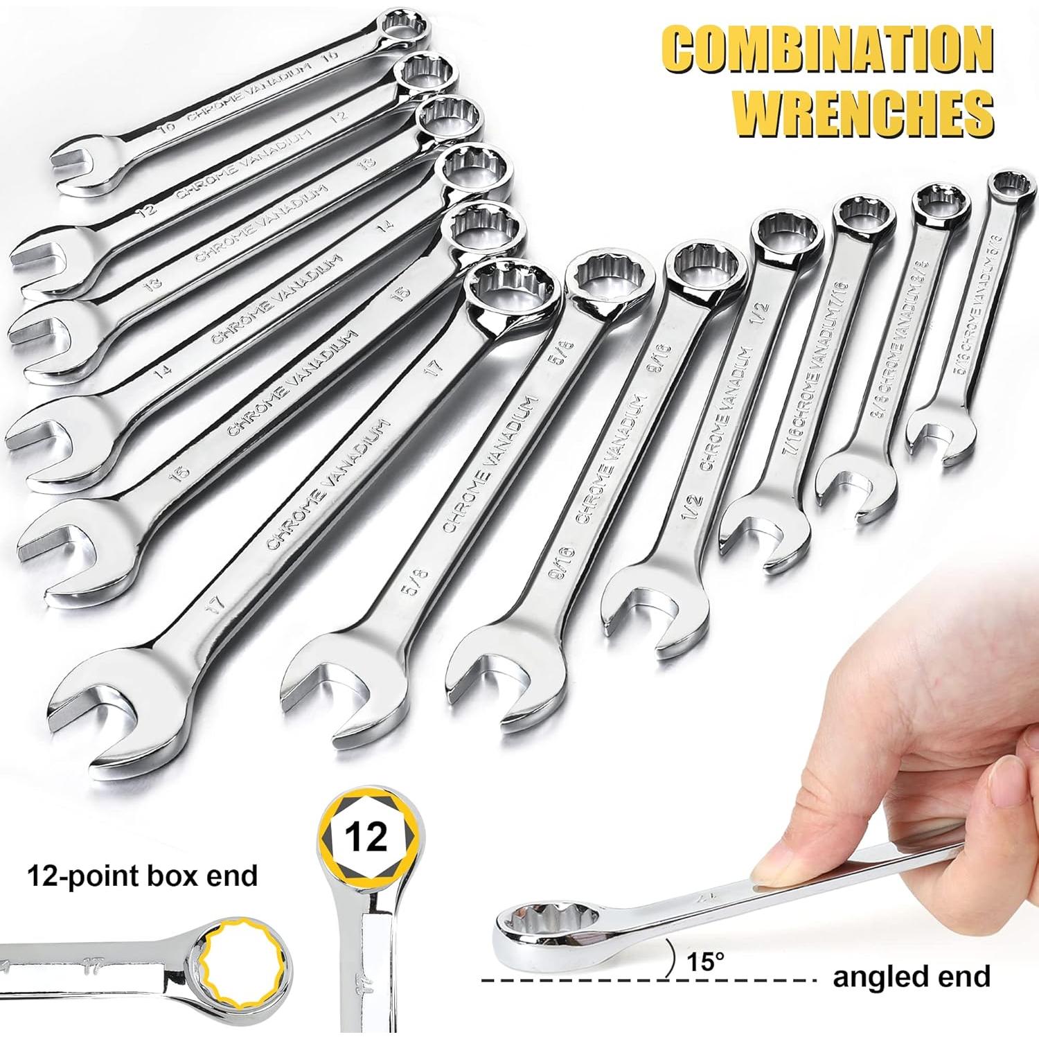 TOPLINE Juego de Herramientas 467 Piezas Bolsa 40,64 cm