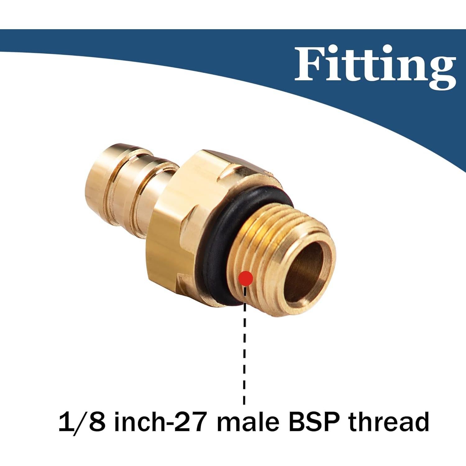 Kit de inyector químico Raincovo para lavadora a presión