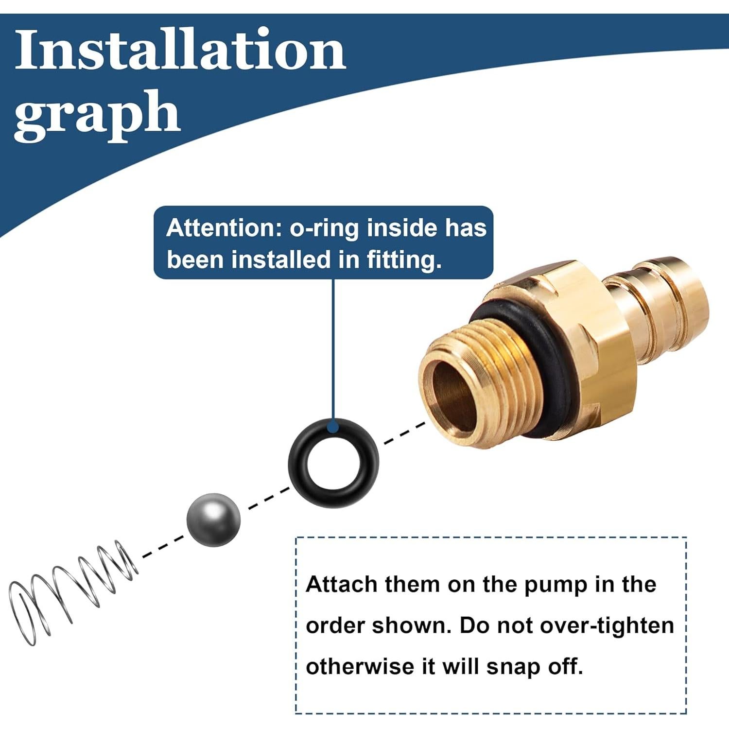 Kit de inyector químico Raincovo para lavadora a presión
