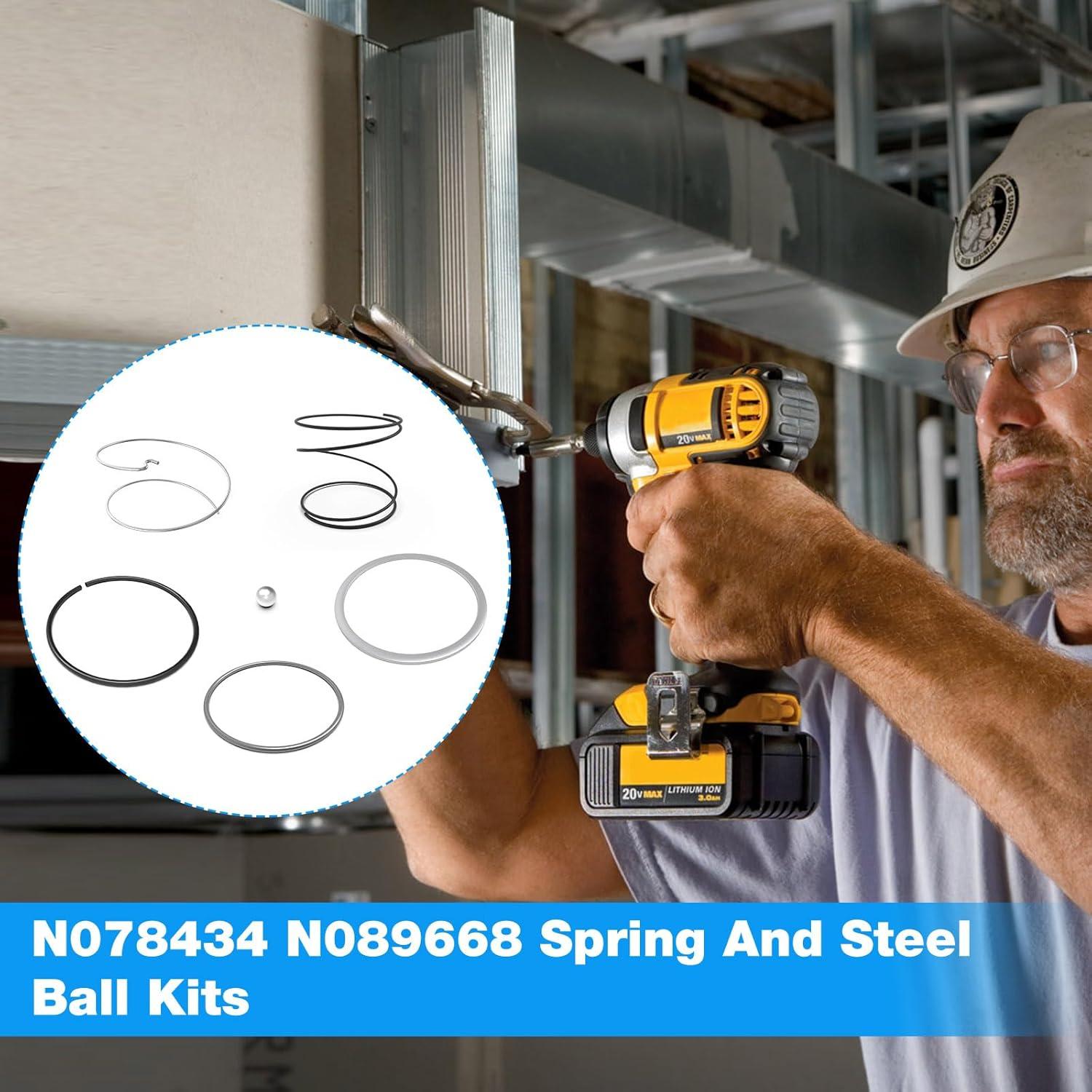 Kit de primavera Dewalt N078434 y bola N089668 - 2 piezas