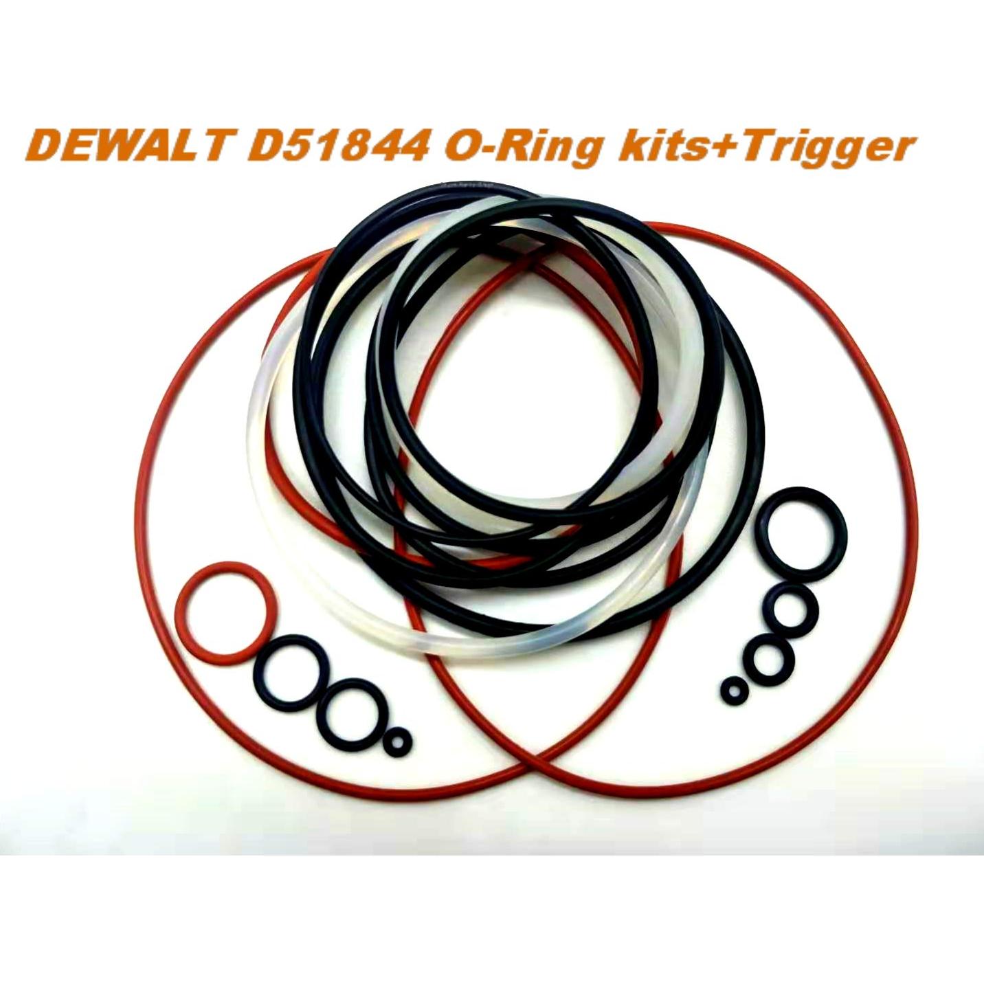 Kit de O-Ring DeWALT D51844 D51822 Clavadora Universal