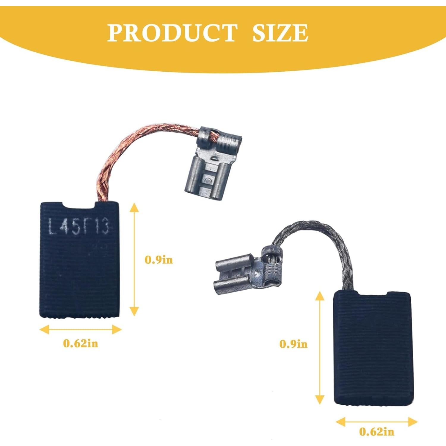 Kit 4 Escobillas Carbono KAZFFD N259979 para Amoladora Dewalt