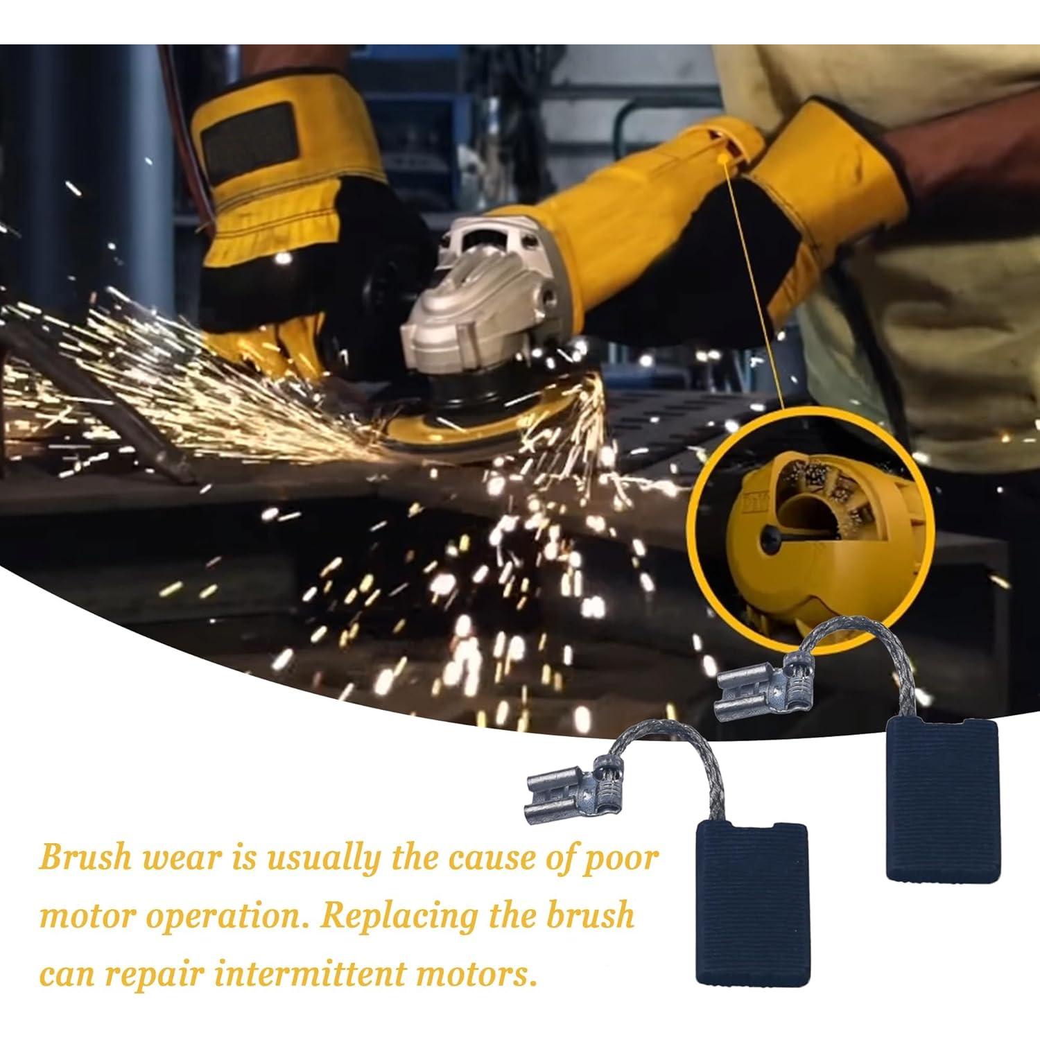 Kit 4 Escobillas Carbono KAZFFD N259979 para Amoladora Dewalt