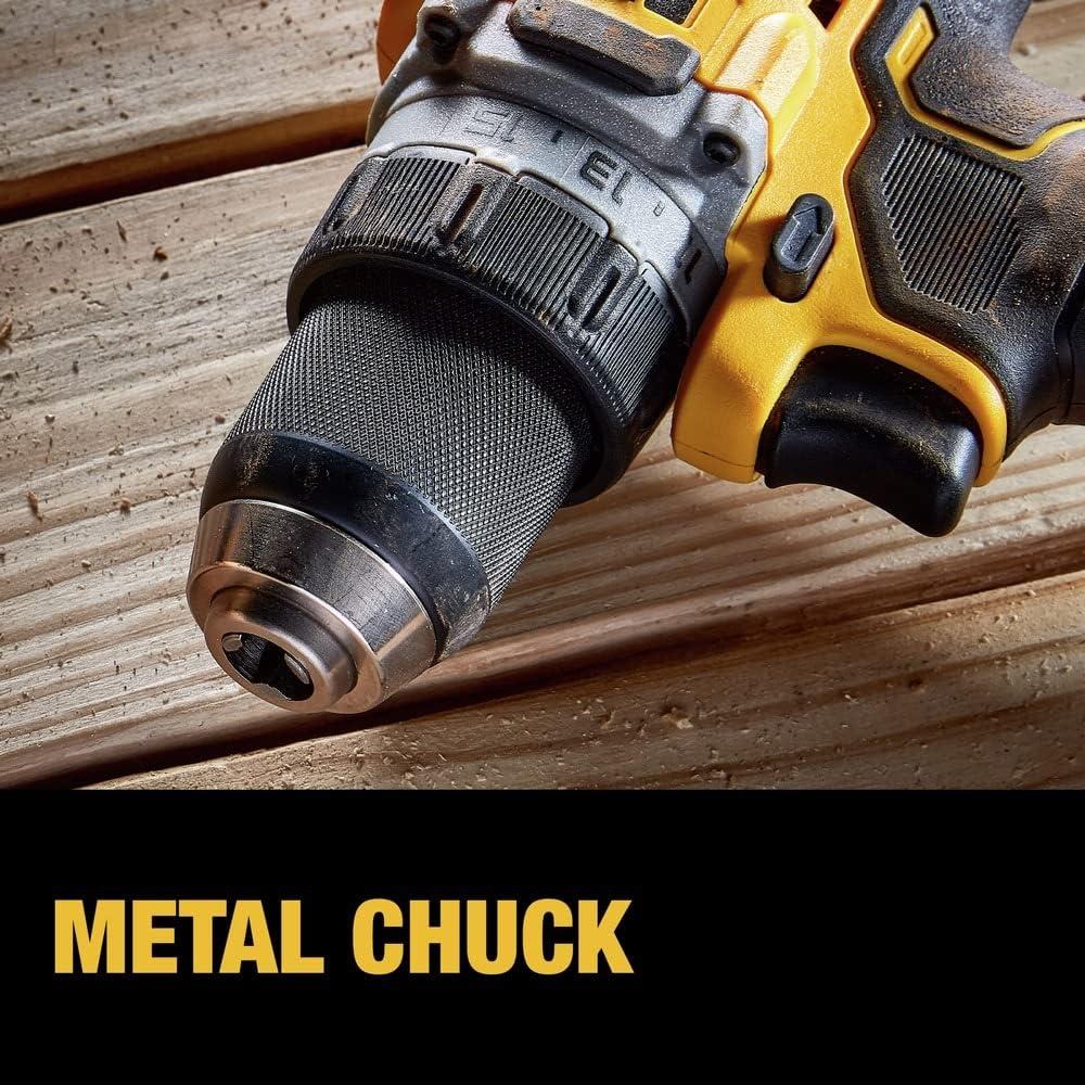 Taladro Inalámbrico DEWALT 20V MAX XR 1/2" (1,27 cm) Kit