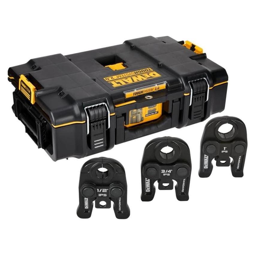 Kit de Mandíbulas DEWALT DCE202K para Prensado 1/2 a 1 Pulgada