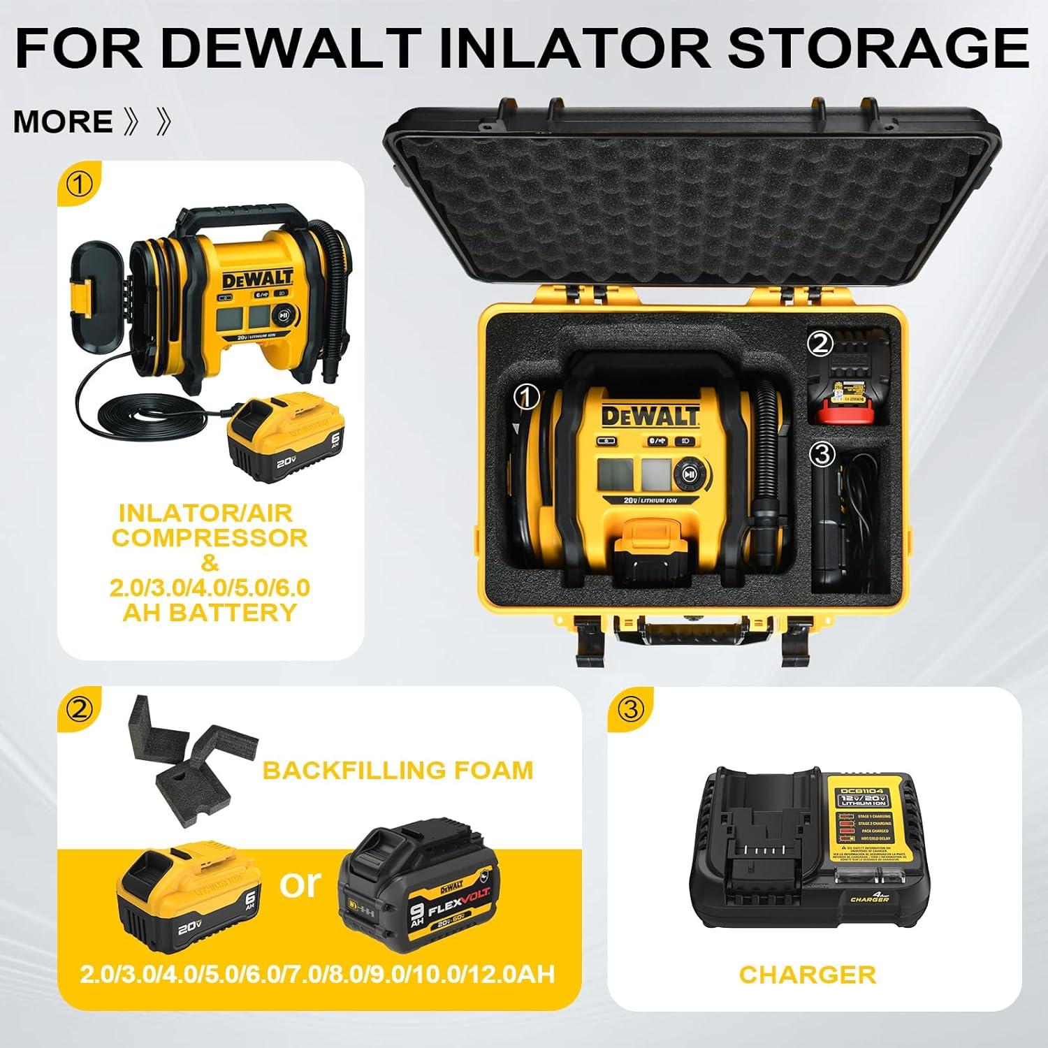 Funda Impermeable HOSOCASE para Compresor Dewalt 20V