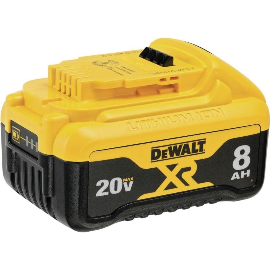 Batería DEWALT 20V MAX XR DCB208 8Ah con indicador LED