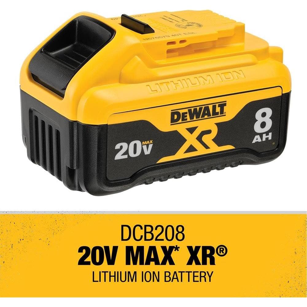 Batería DEWALT 20V MAX XR DCB208 8Ah con indicador LED