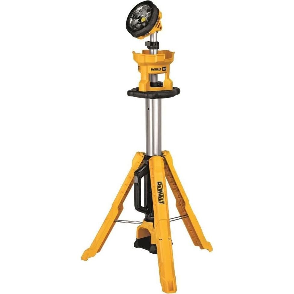 Luz de Trabajo LED DEWALT 20V MAX 3000 Lúmenes Trípode