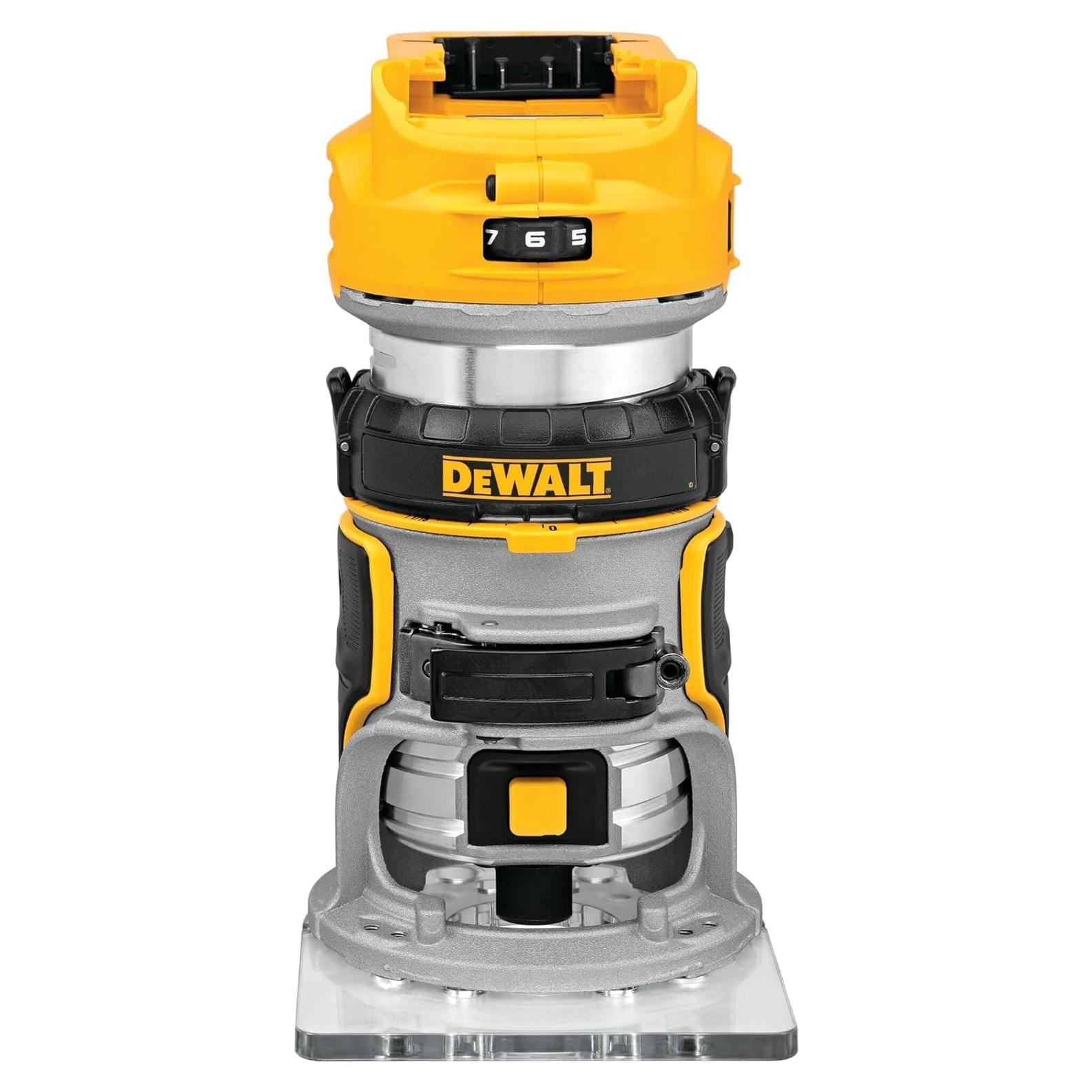 Router DEWALT DCW600B 20V MAX XR Base Fija 1.77 kg