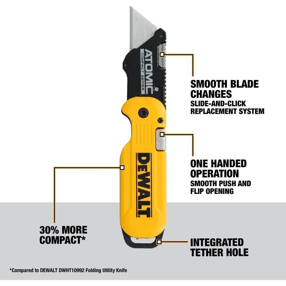 Cuchillo Utility Plegable Dewalt DWHT10990 Acero Inoxidable