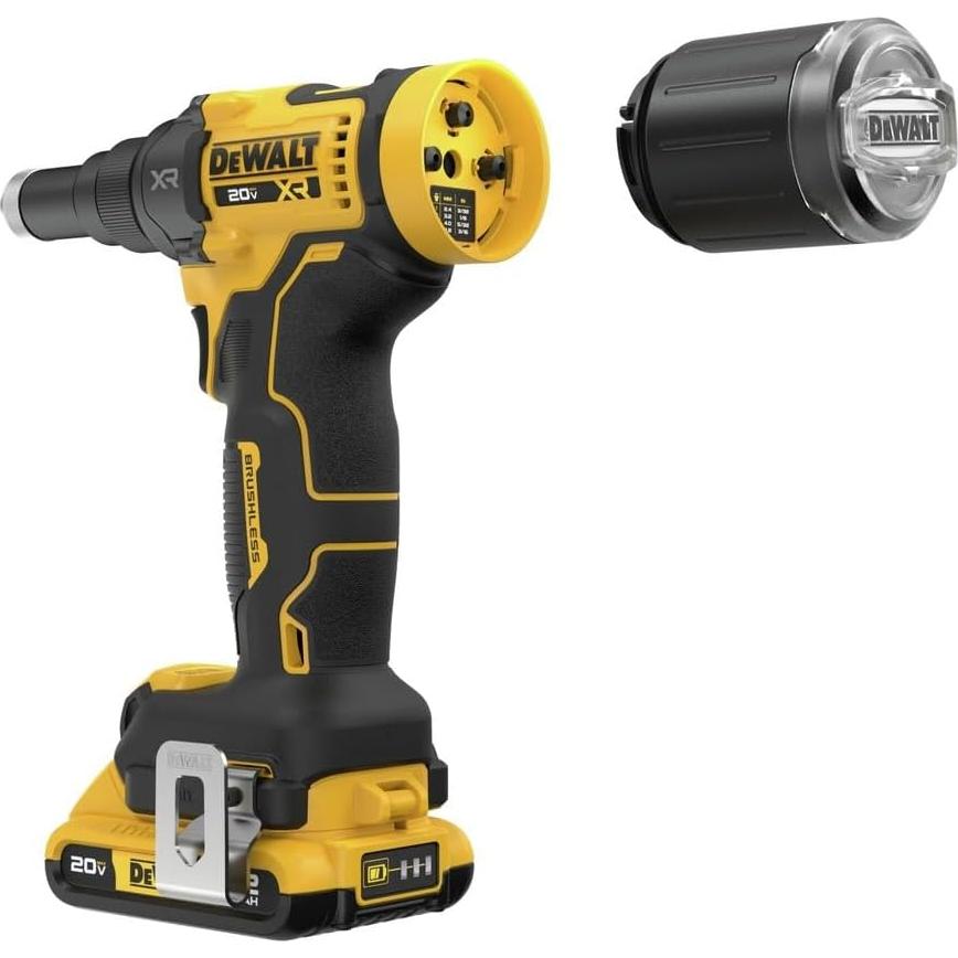 Herramienta de Remachado Inalámbrica DEWALT 20V MAX XR 3/16"