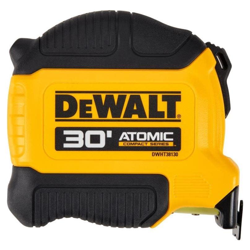 Cinta Métrica DEWALT Atomic 3,96 m con Freno de Dedo