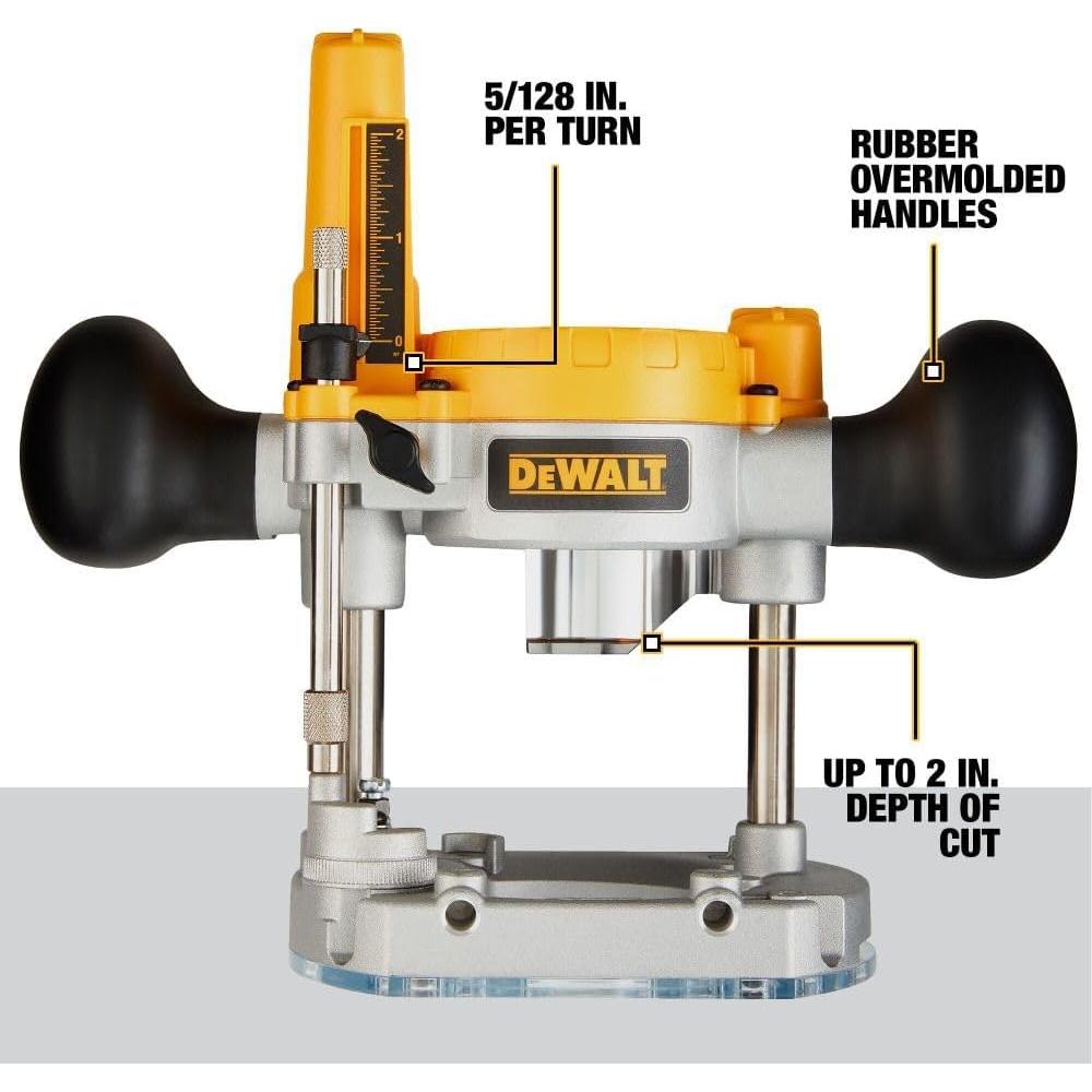 Base de Inmersión Dewalt DNP612 para Router Compacto 1.66 kg