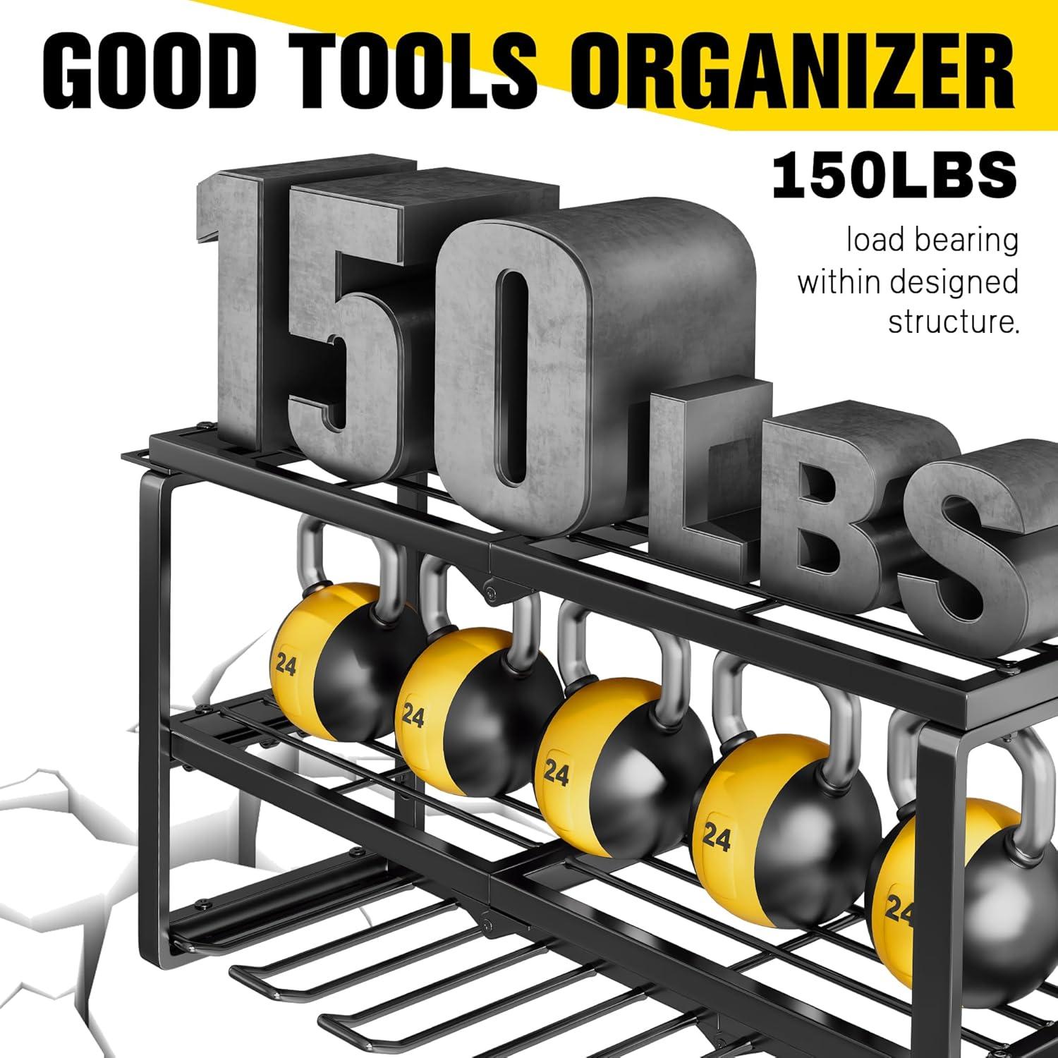 Organizador de Herramientas Hipidian 3 Capas 7 Slots Pared