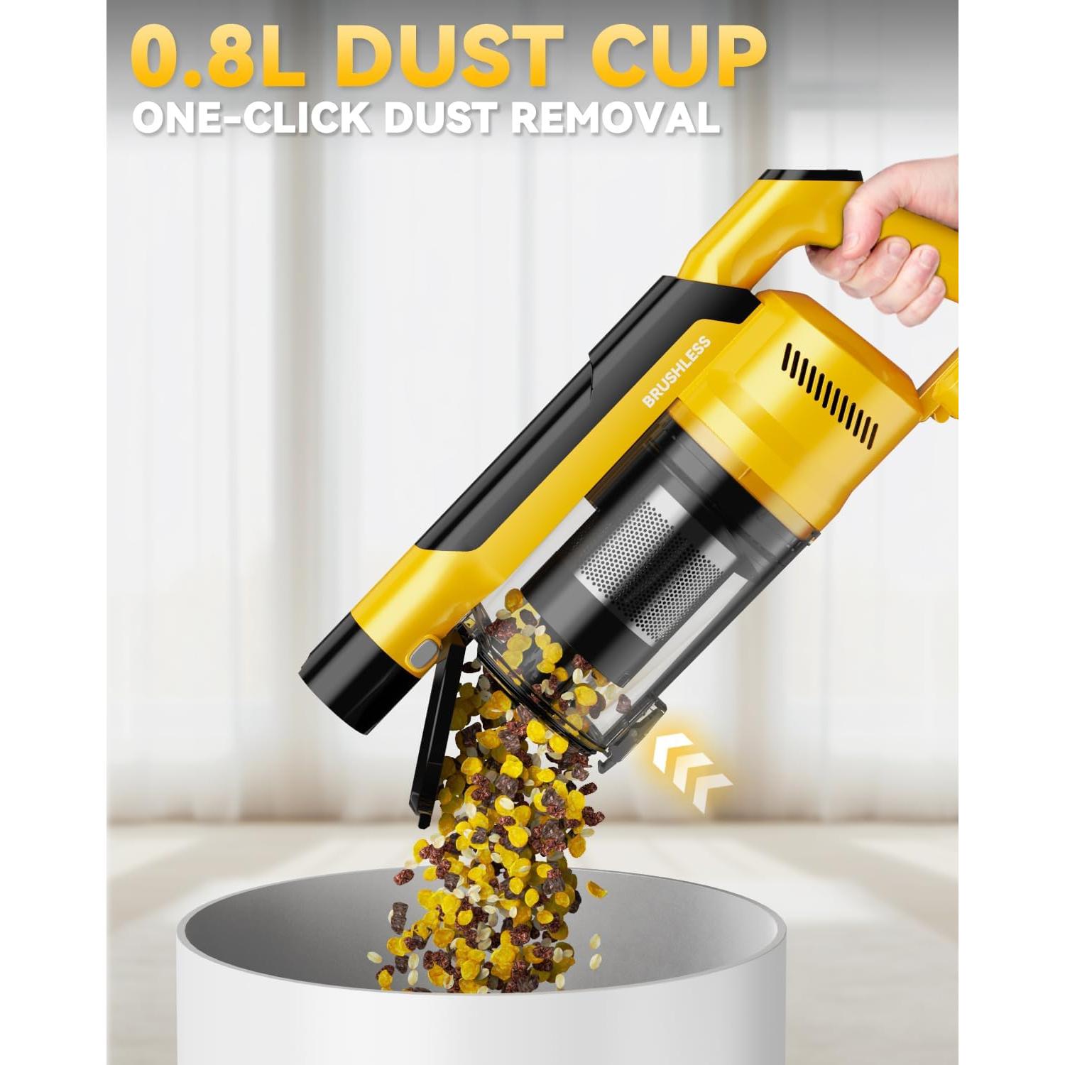 Aspiradora Inalámbrica VAXCANZE 350W 6 en 1 HEPA 35KPA