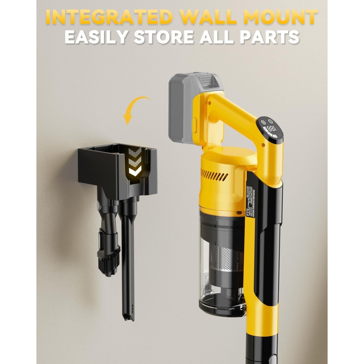 Aspiradora Inalámbrica VAXCANZE 350W 6 en 1 HEPA 35KPA