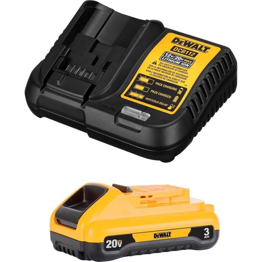 Batería DEWALT 20V MAX 3Ah con Cargador Rápido DCB230C
