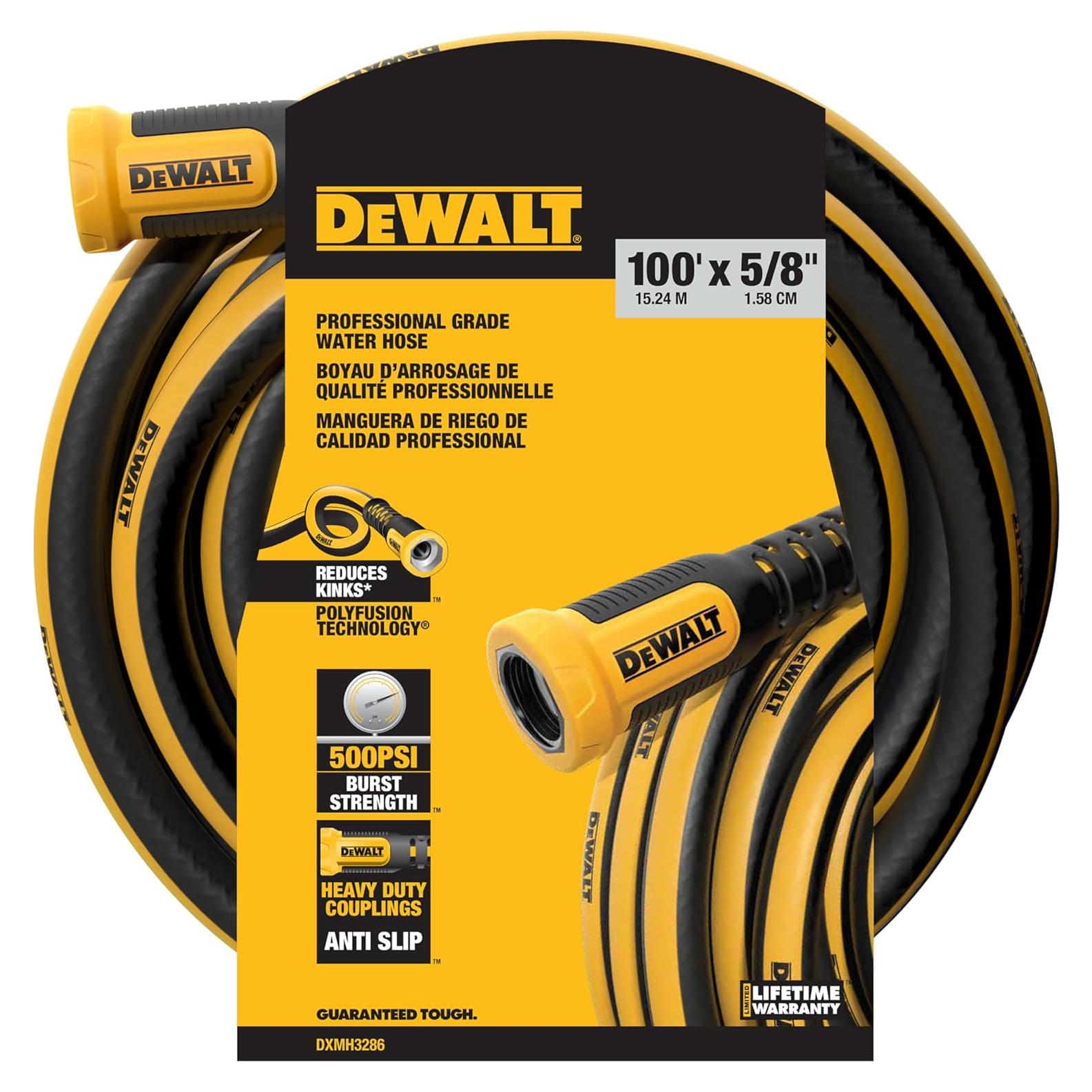 Manguera de Agua DEWALT 30,48 m Alta Resistencia