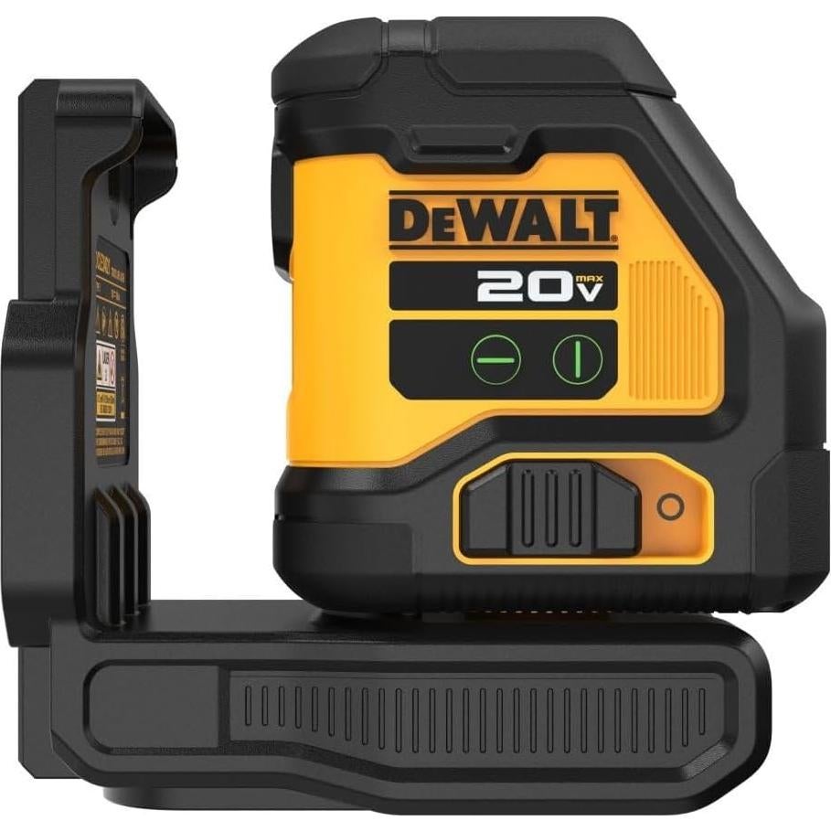 Nivel Láser DEWALT 20V MAX Cruzado Verde 55m DCLE34021B